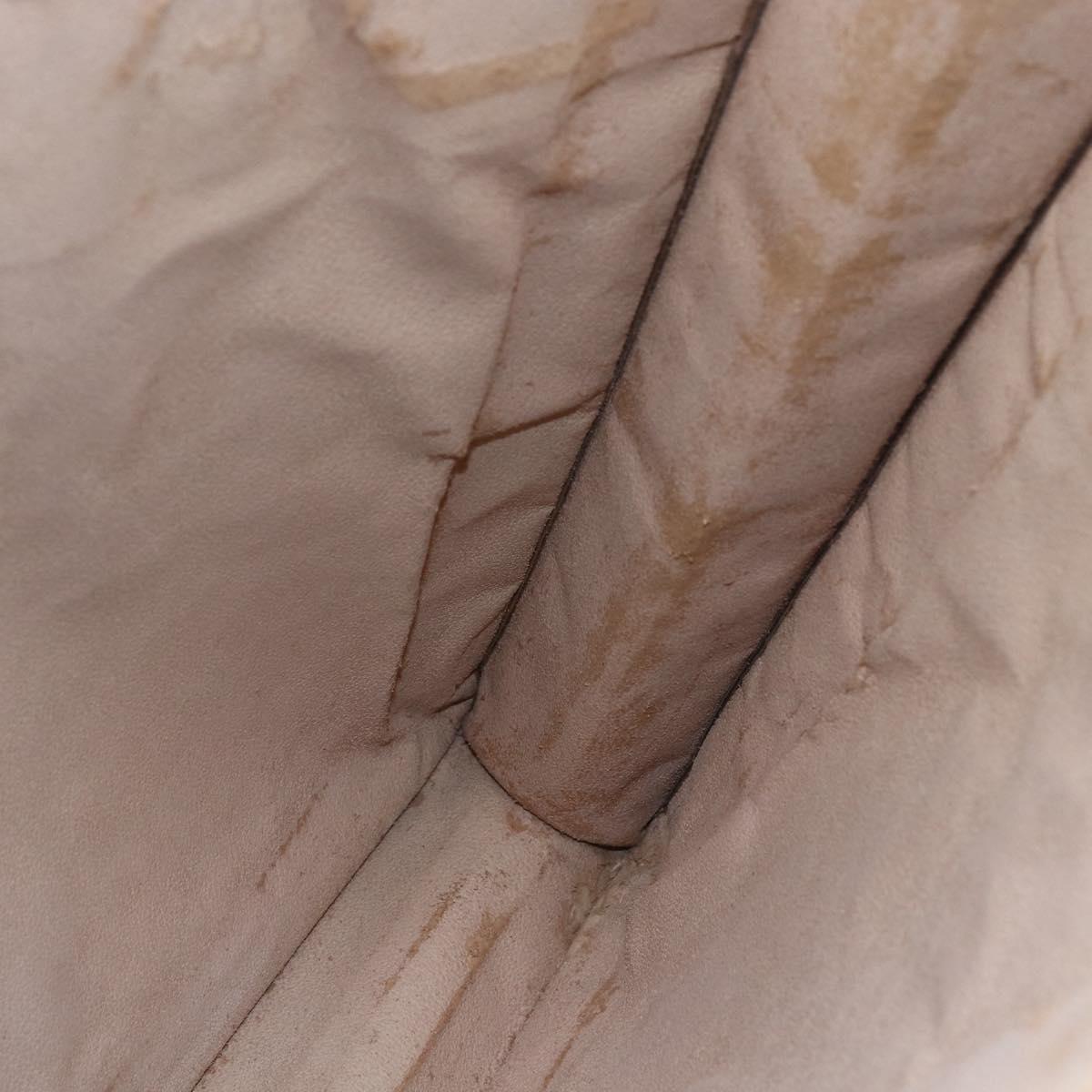 LOUIS VUITTON Monogram Sac Plat Hand Bag M51140 LV Auth 154801