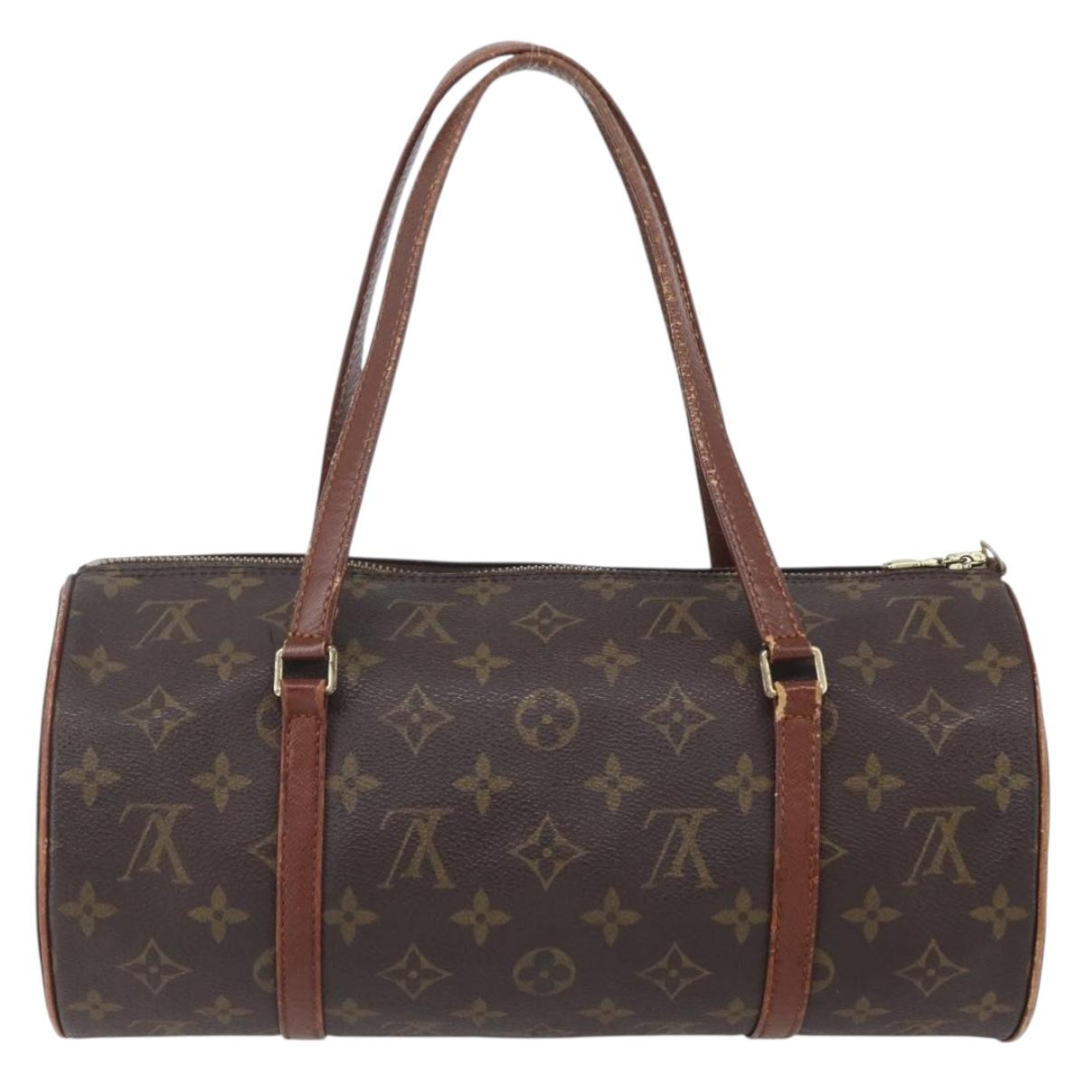 LOUIS VUITTON Monogram Papillon 30 Hand Bag M51385 LV Auth 154803