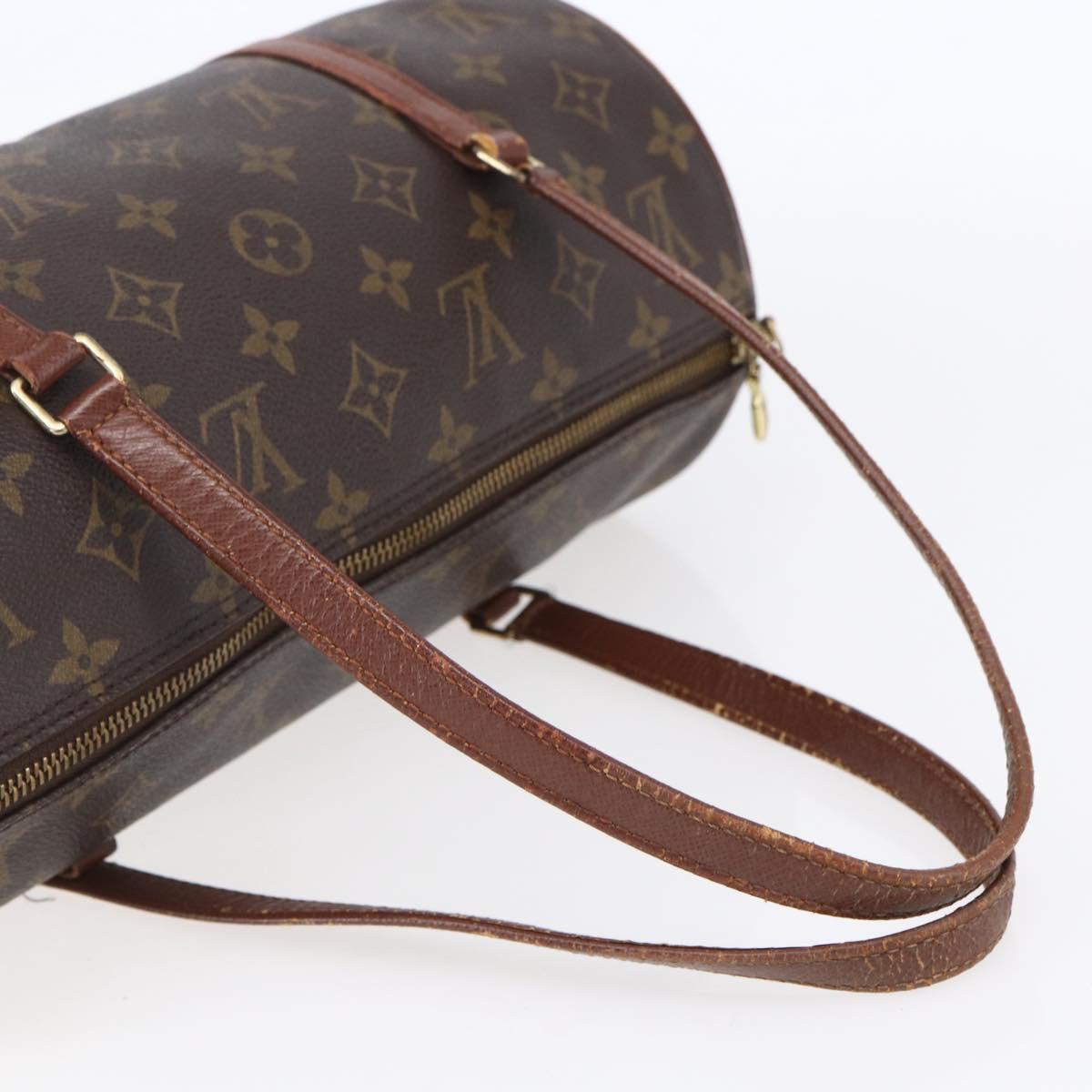 LOUIS VUITTON Monogram Papillon 30 Hand Bag M51385 LV Auth 154803
