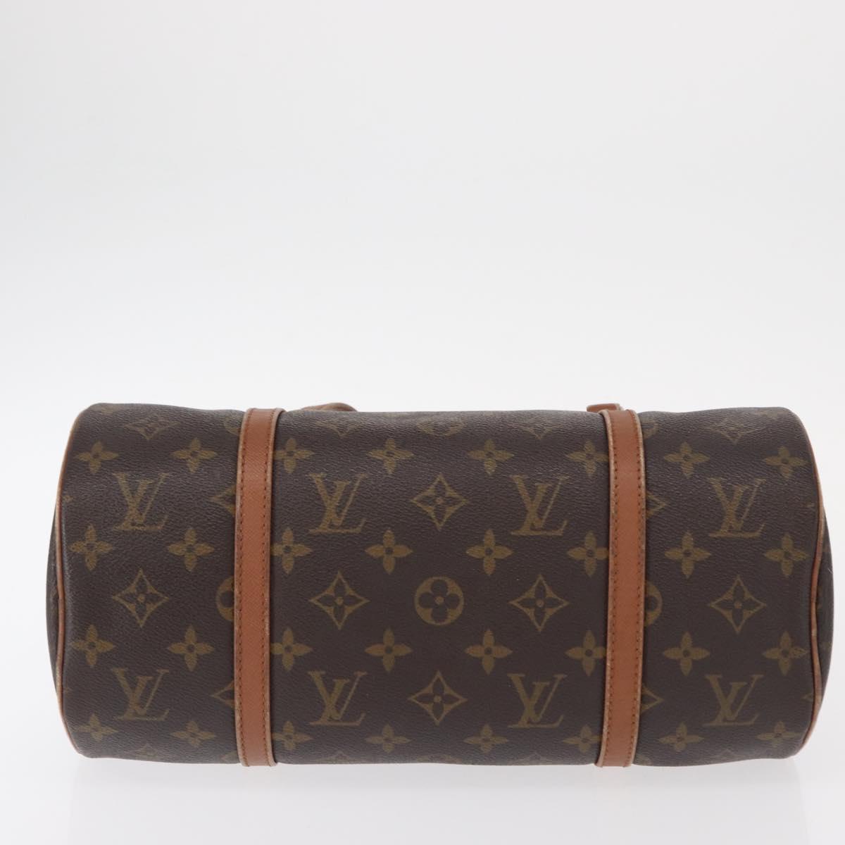 LOUIS VUITTON Monogram Papillon 30 Hand Bag M51385 LV Auth 154805