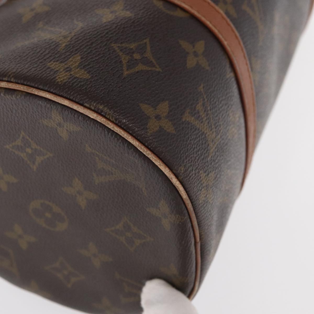 LOUIS VUITTON Monogram Papillon 30 Hand Bag M51385 LV Auth 154805