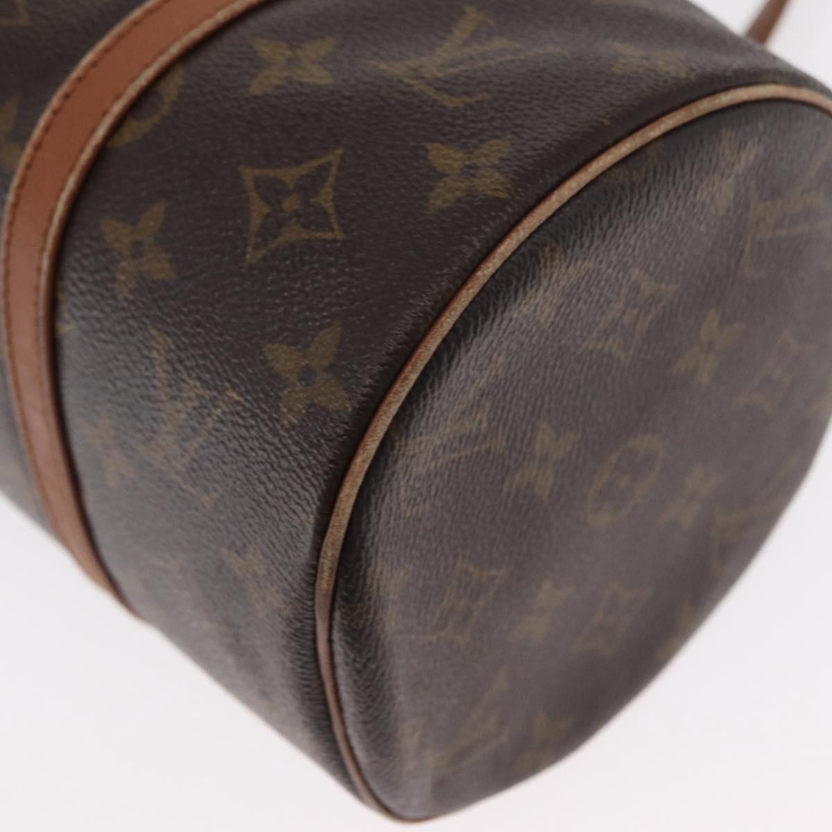 LOUIS VUITTON Monogram Papillon 30 Hand Bag M51385 LV Auth 154805