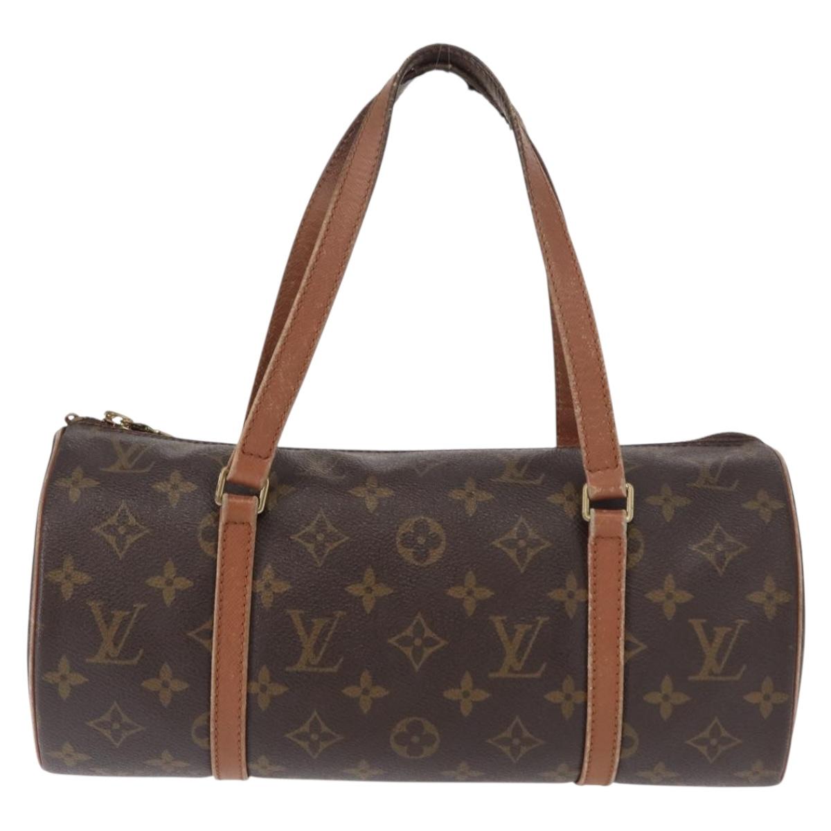 LOUIS VUITTON Monogram Papillon 30 Hand Bag M51385 LV Auth 154805