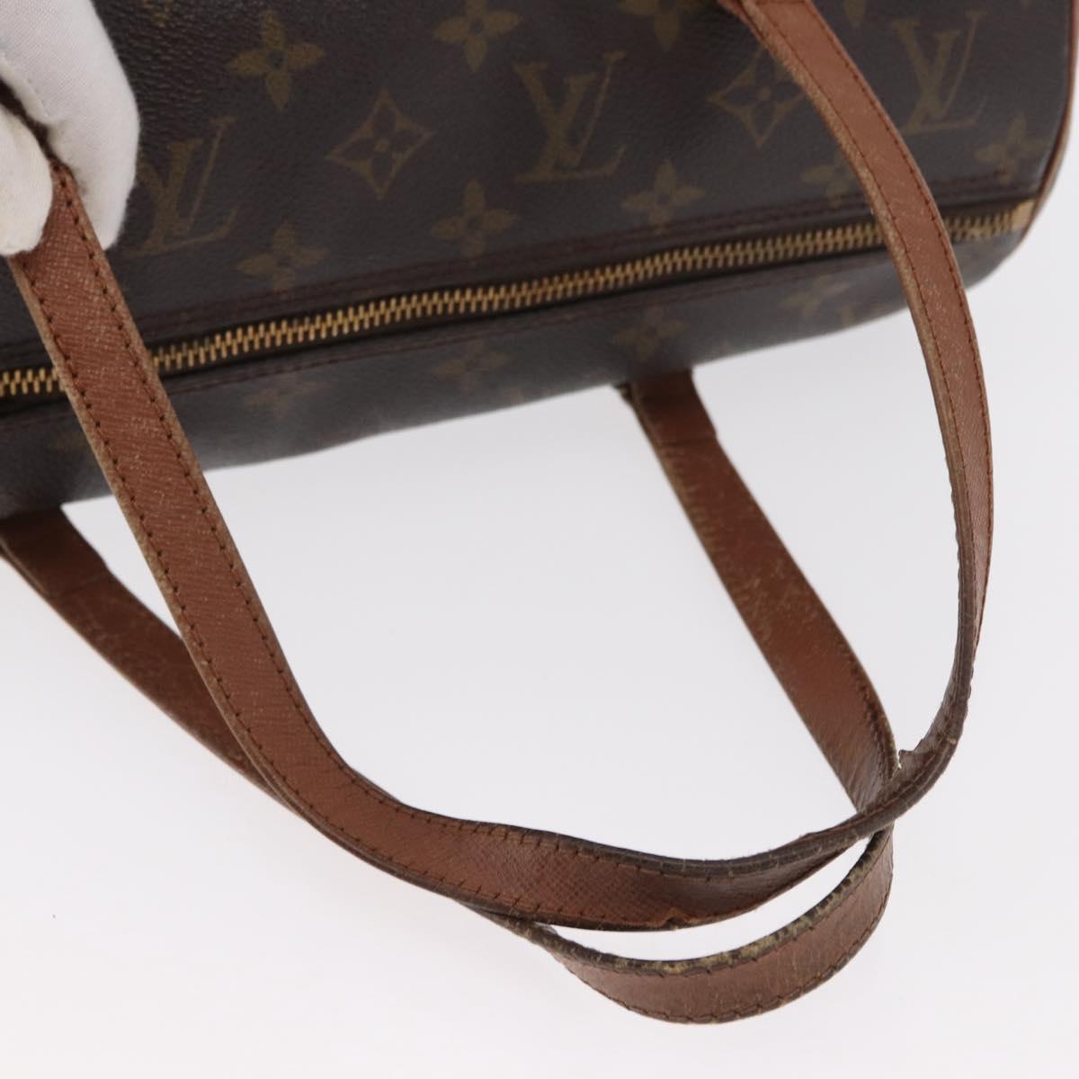LOUIS VUITTON Monogram Papillon 30 Hand Bag M51385 LV Auth 154805