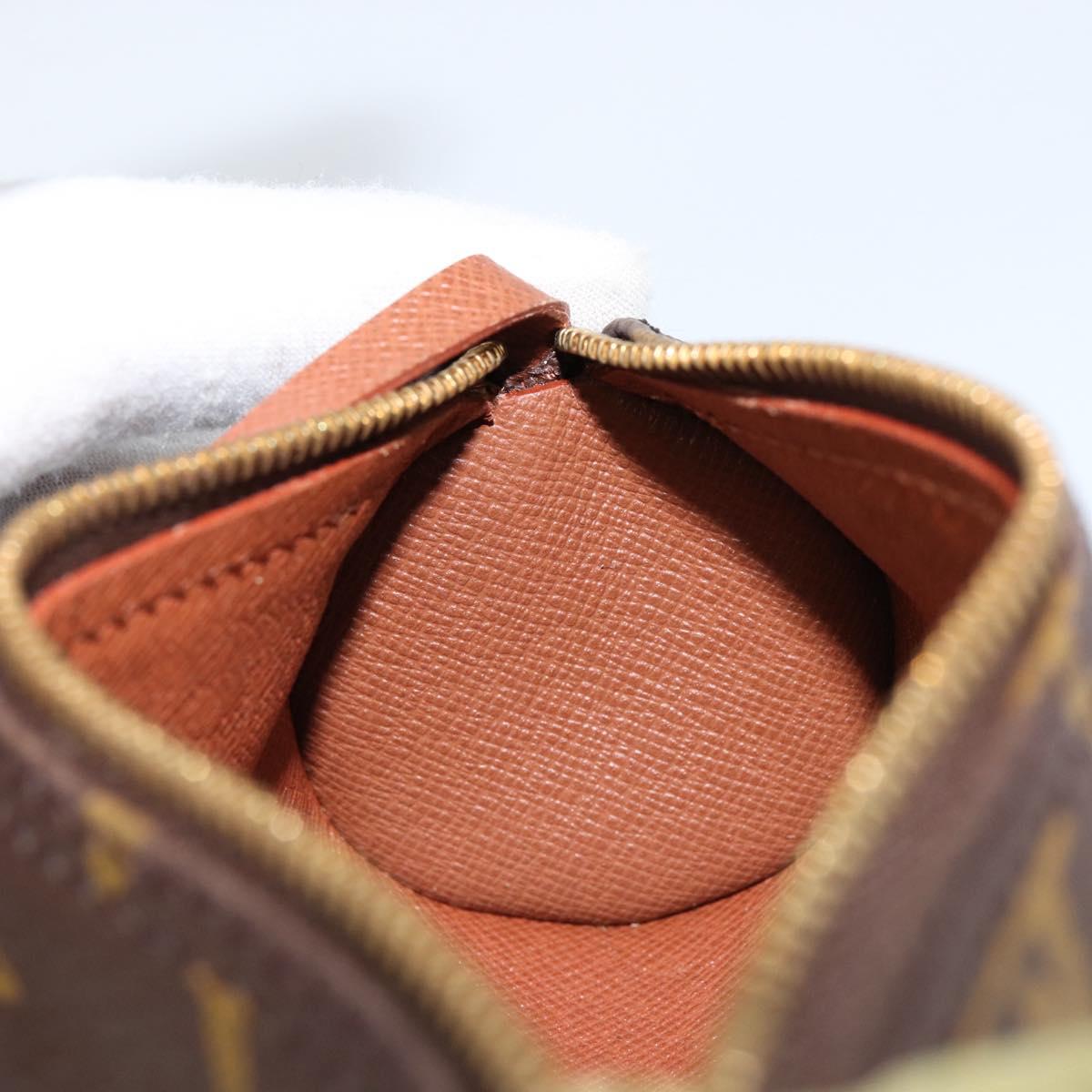 LOUIS VUITTON Monogram Papillon Pouch LV Auth 154806