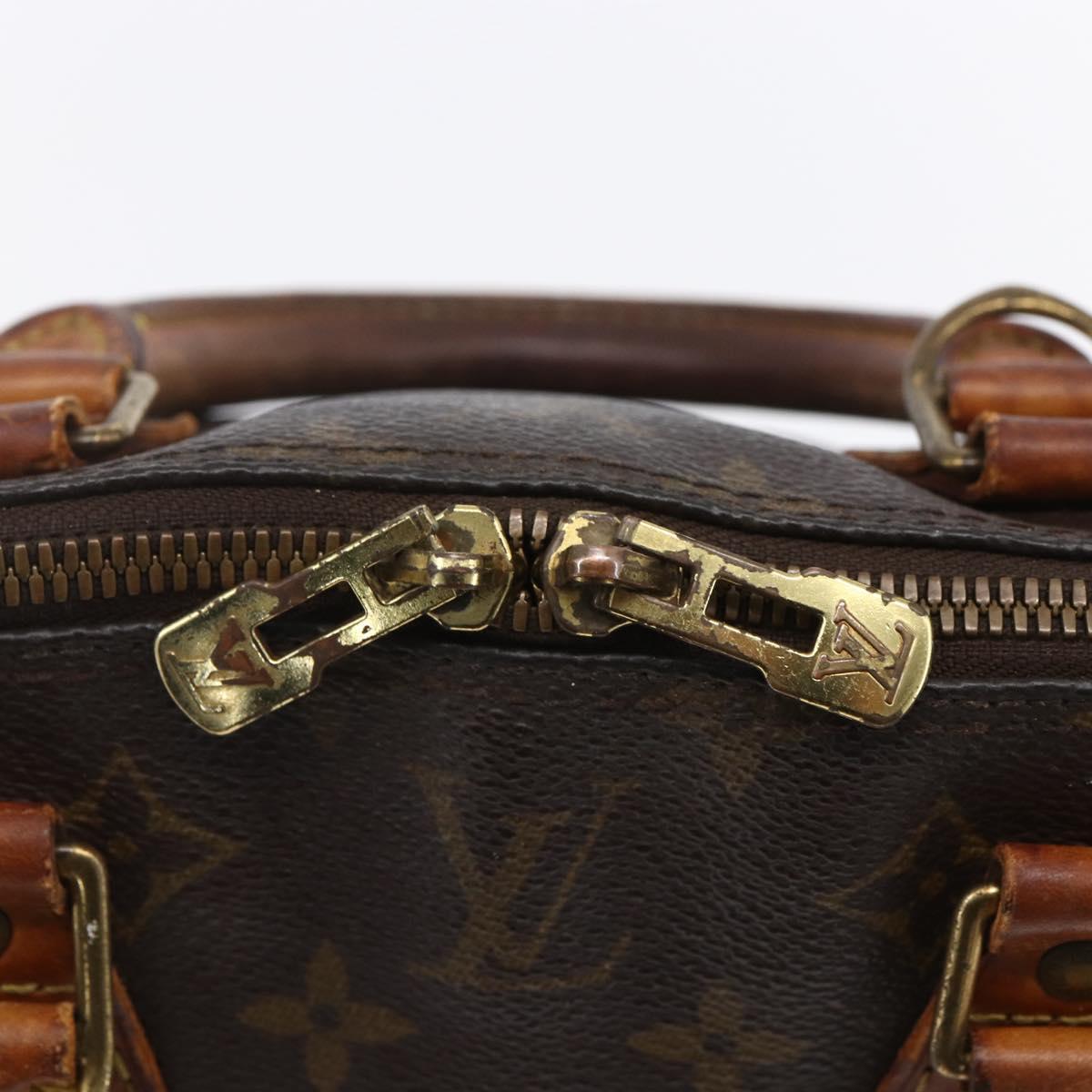 LOUIS VUITTON Monogram Alma Hand Bag M51130 LV Auth 154807