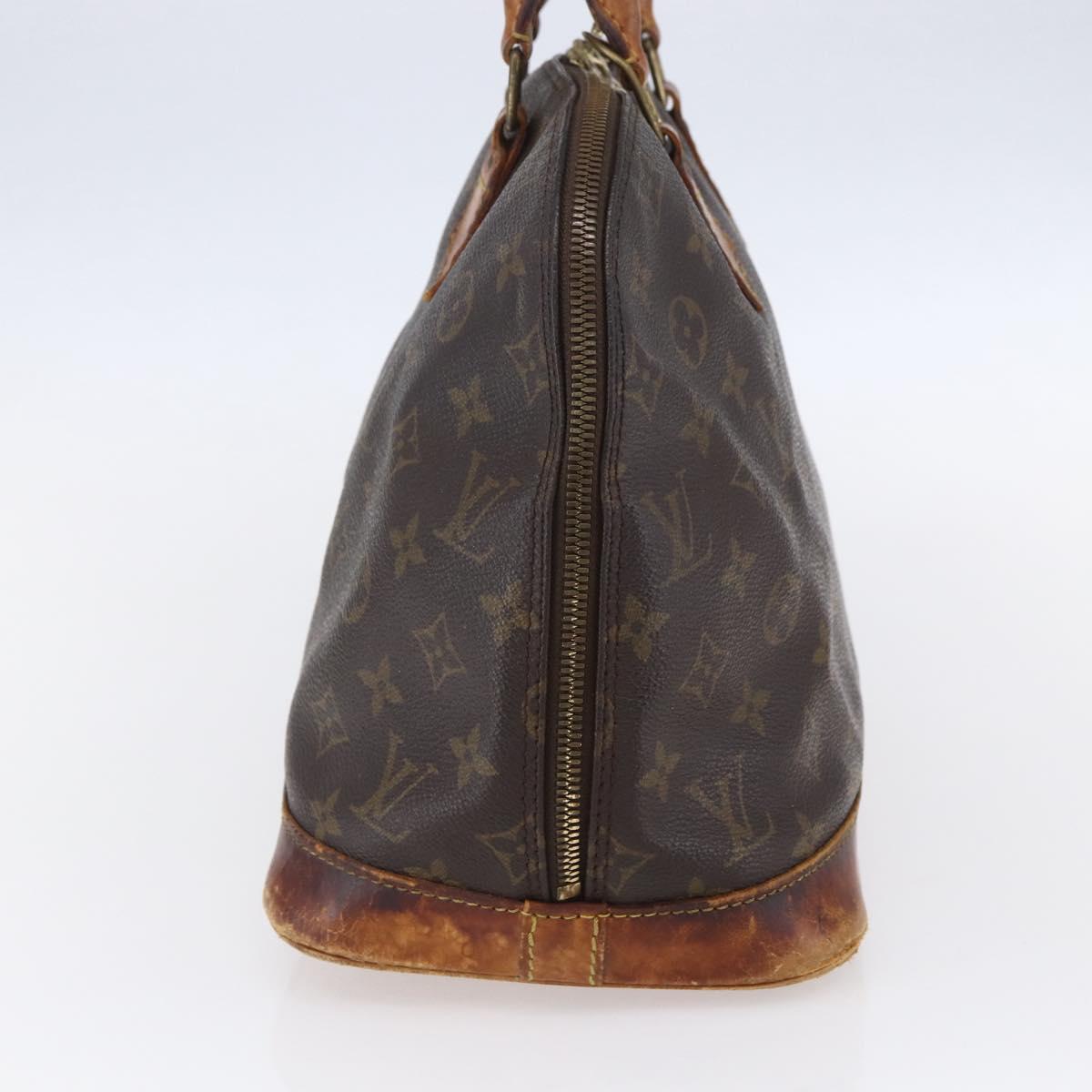LOUIS VUITTON Monogram Alma Hand Bag M51130 LV Auth 154807