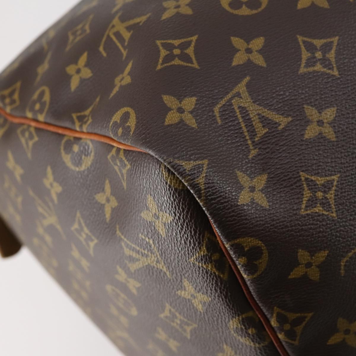 LOUIS VUITTON Monogram Keepall 55 Boston Bag M41424 LV Auth 154809
