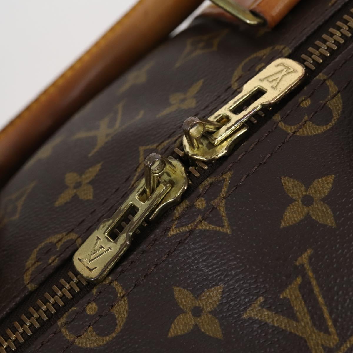 LOUIS VUITTON Monogram Keepall 55 Boston Bag M41424 LV Auth 154809