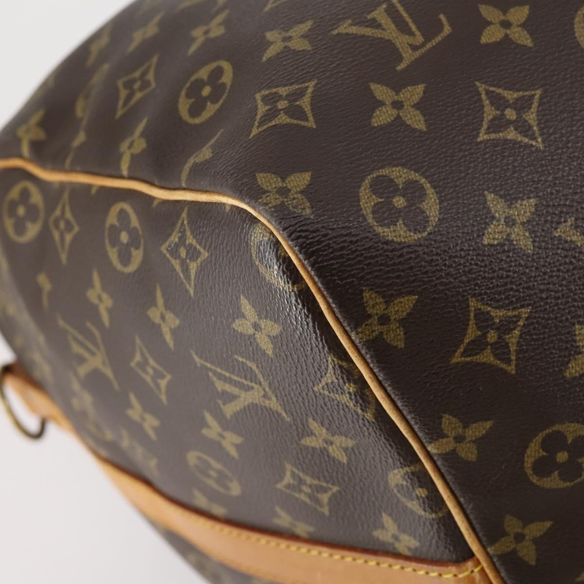 LOUIS VUITTON Monogram Keepall Bandouliere 60 Boston Bag M41412 LV Auth 154810