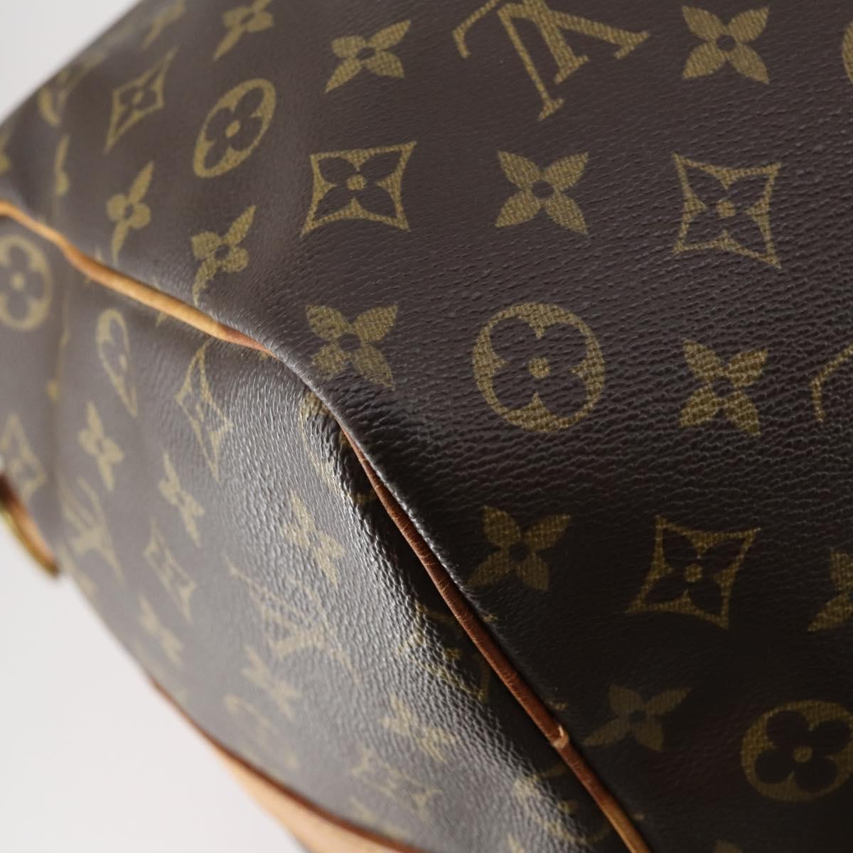 LOUIS VUITTON Monogram Keepall Bandouliere 60 Boston Bag M41412 LV Auth 154810