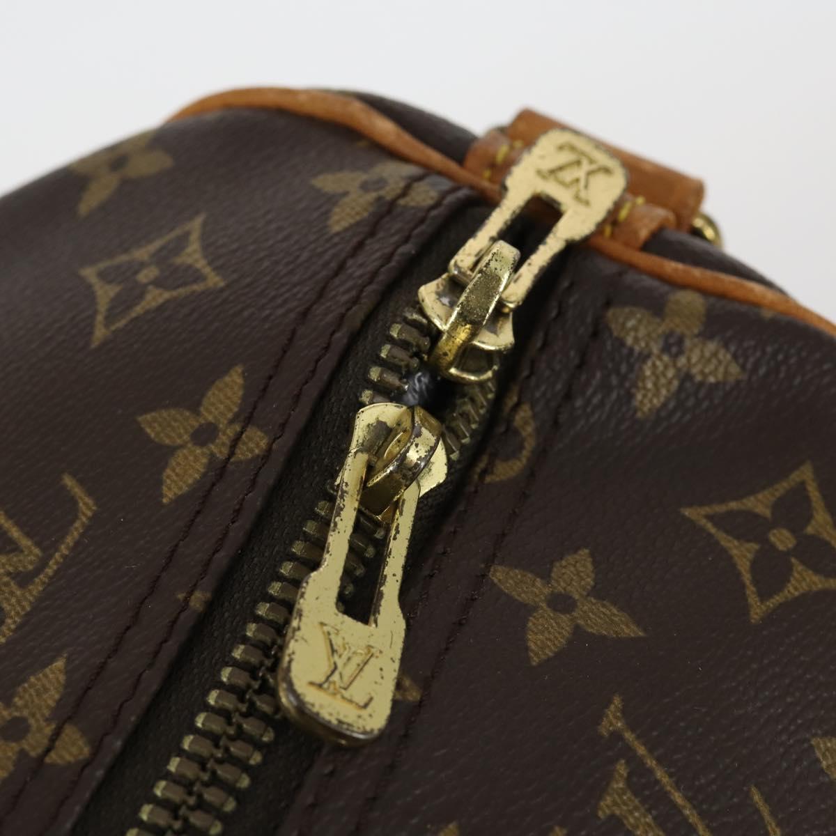 LOUIS VUITTON Monogram Keepall Bandouliere 60 Boston Bag M41412 LV Auth 154810