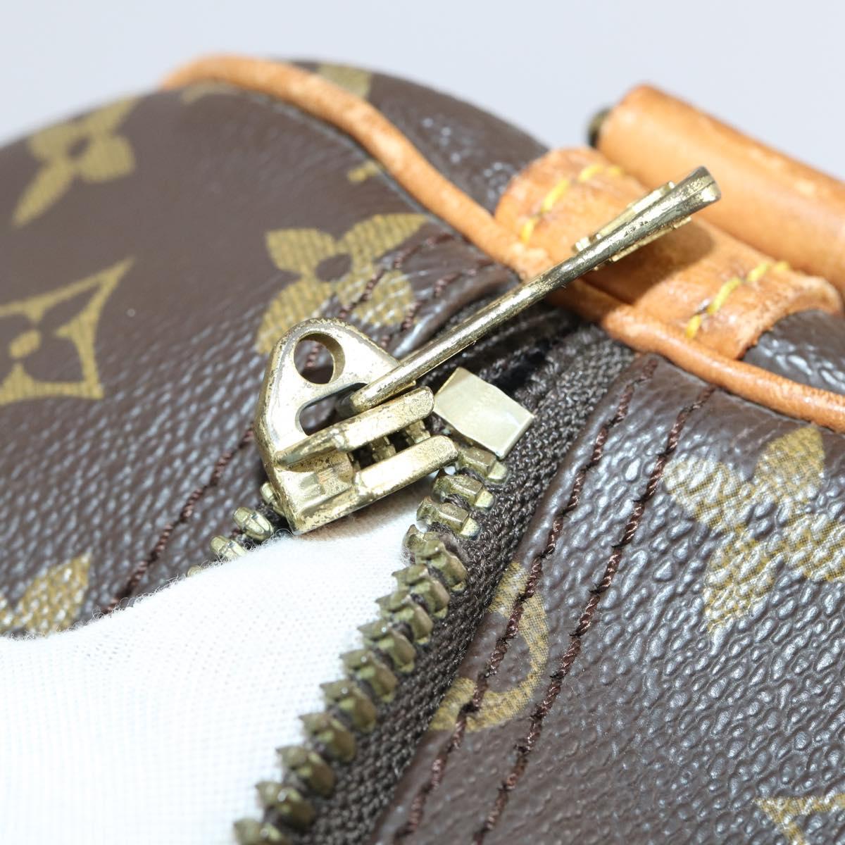 LOUIS VUITTON Monogram Keepall Bandouliere 60 Boston Bag M41412 LV Auth 154810