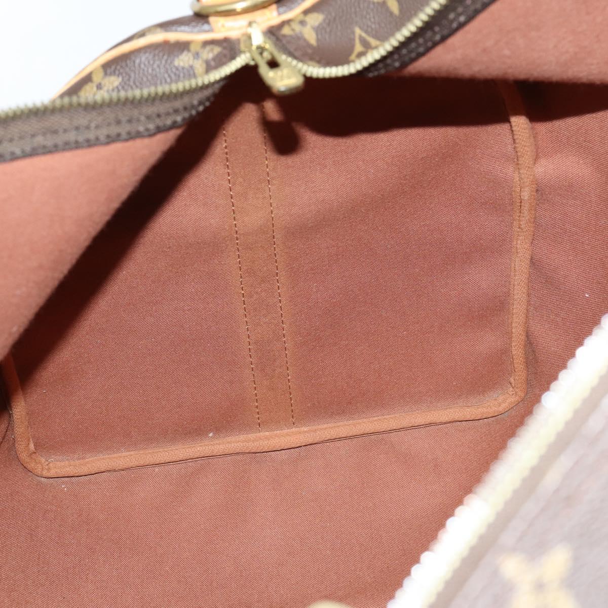 LOUIS VUITTON Monogram Keepall Bandouliere 60 Boston Bag M41412 LV Auth 154810