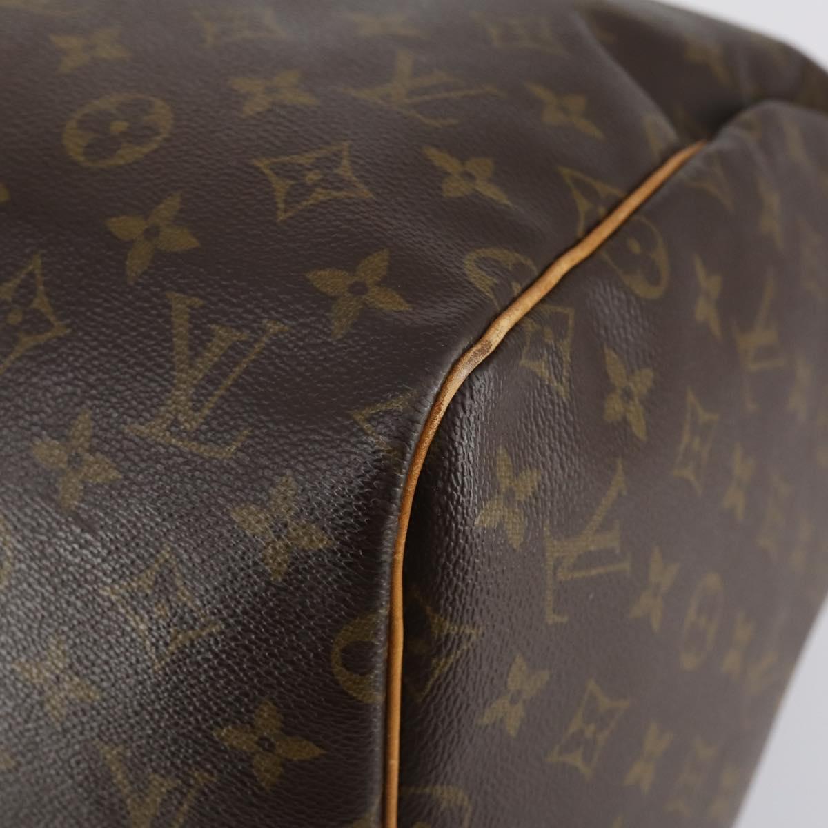 LOUIS VUITTON Monogram Keepall 55 Boston Bag M41424 LV Auth 154811