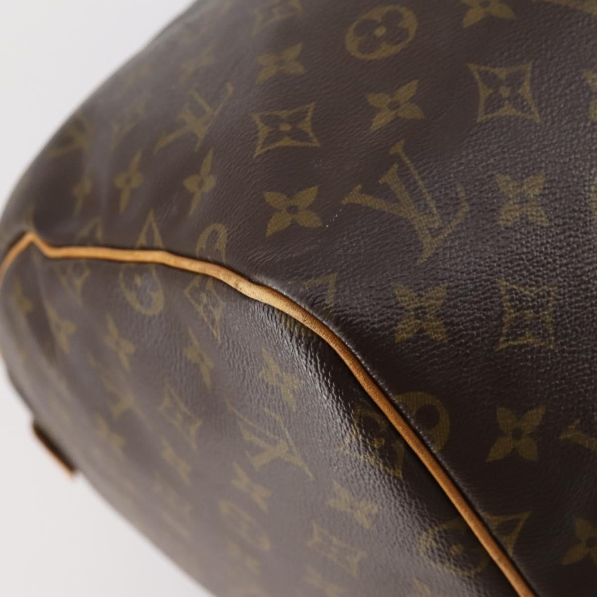 LOUIS VUITTON Monogram Keepall 55 Boston Bag M41424 LV Auth 154811