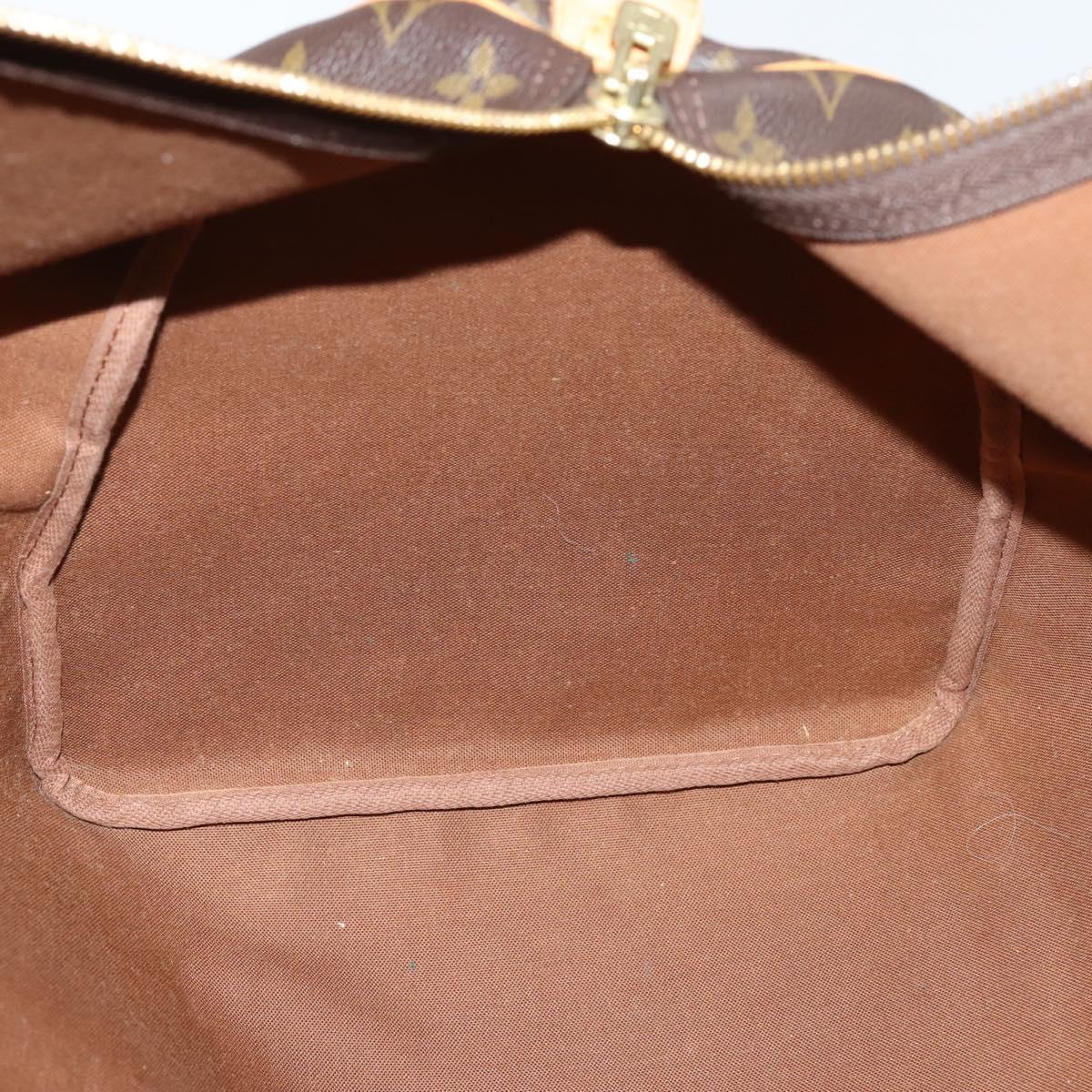 LOUIS VUITTON Monogram Keepall 55 Boston Bag M41424 LV Auth 154811