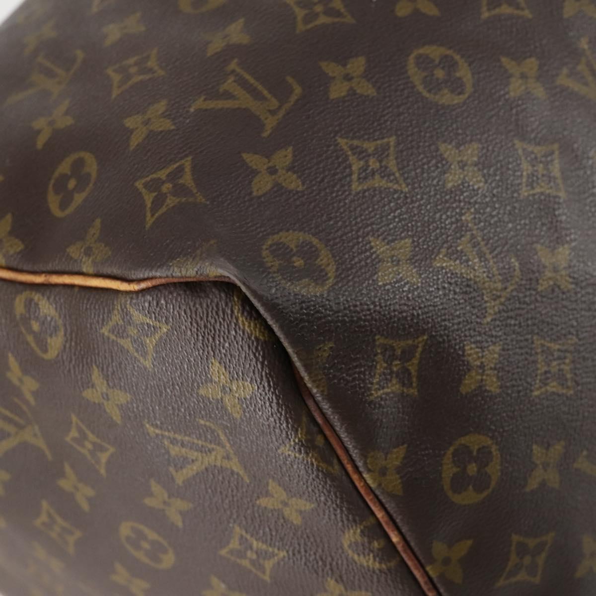 LOUIS VUITTON Monogram Keepall 60 Boston Bag M41422 LV Auth 154812