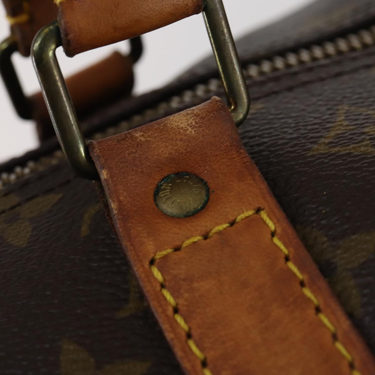 LOUIS VUITTON Monogram Keepall 60 Boston Bag M41422 LV Auth 154812