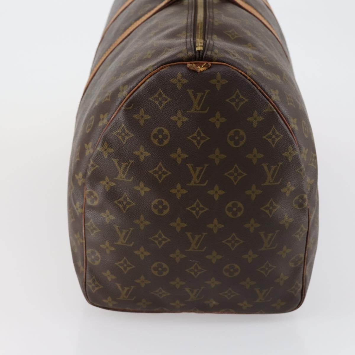 LOUIS VUITTON Monogram Keepall 60 Boston Bag M41422 LV Auth 154812