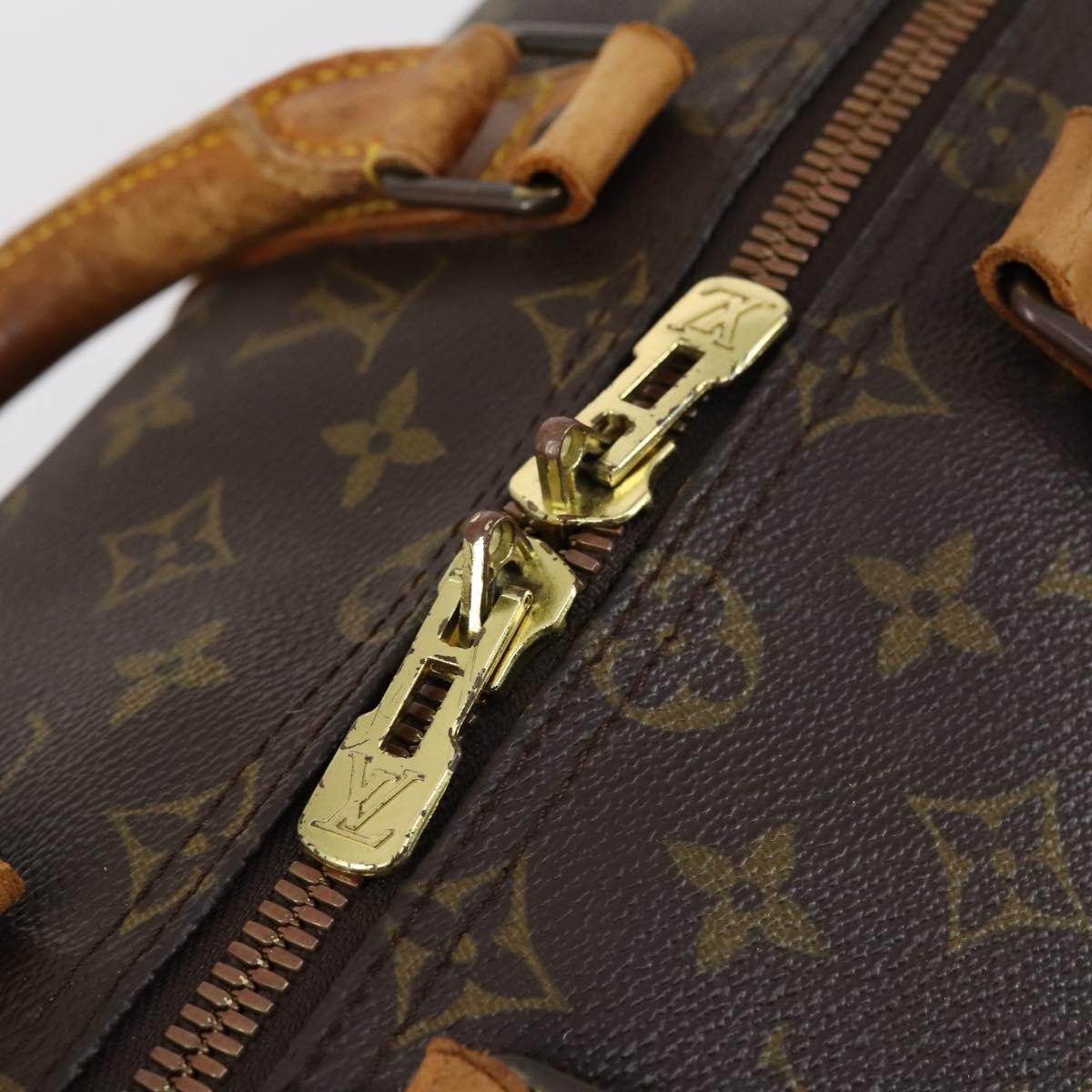 LOUIS VUITTON Monogram Keepall 50 Boston Bag M41426 LV Auth 154813