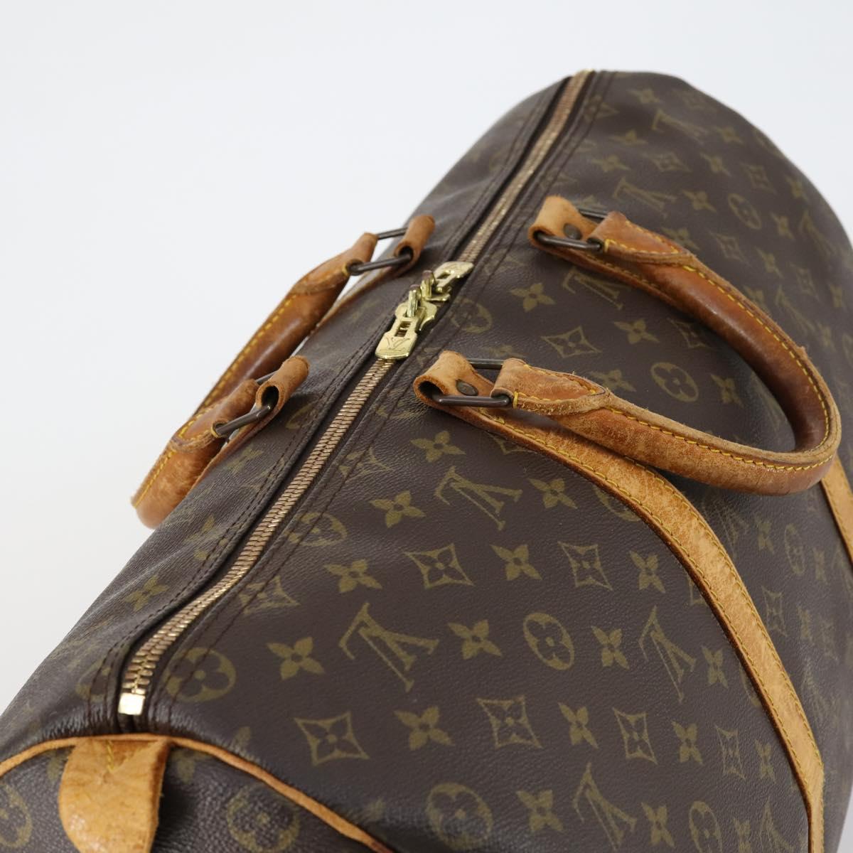 LOUIS VUITTON Monogram Keepall 50 Boston Bag M41426 LV Auth 154813