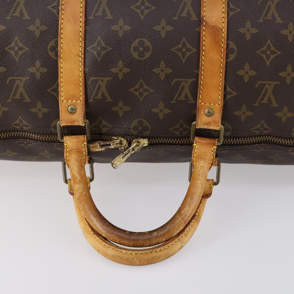 LOUIS VUITTON Monogram Keepall 50 Boston Bag M41426 LV Auth 154814