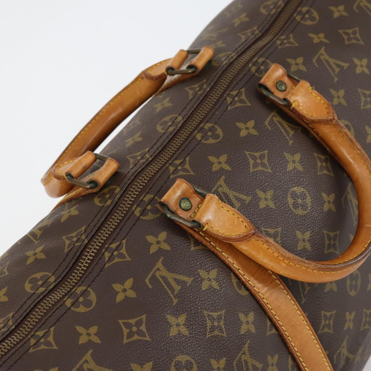 LOUIS VUITTON Monogram Keepall 50 Boston Bag M41426 LV Auth 154815