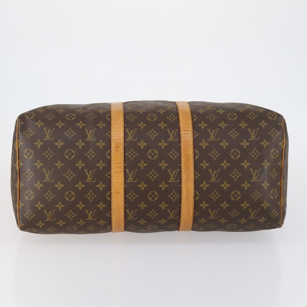 LOUIS VUITTON Monogram Keepall 50 Boston Bag M41426 LV Auth 154815