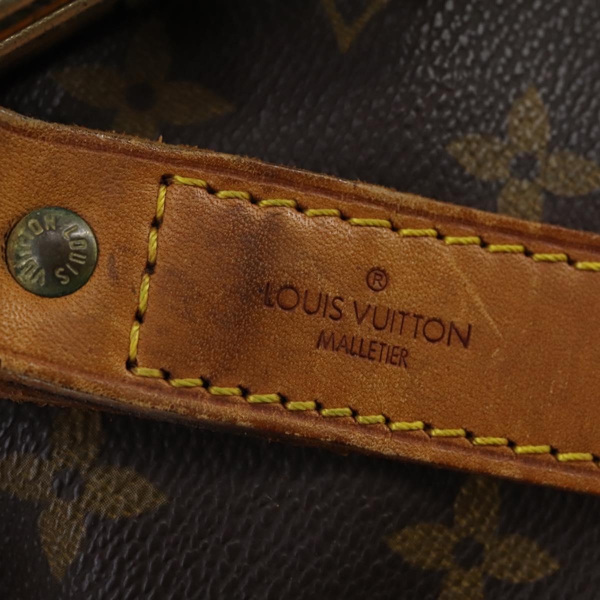 LOUIS VUITTON Monogram Keepall Bandouliere 45 Boston Bag M41418 LV Auth 154816
