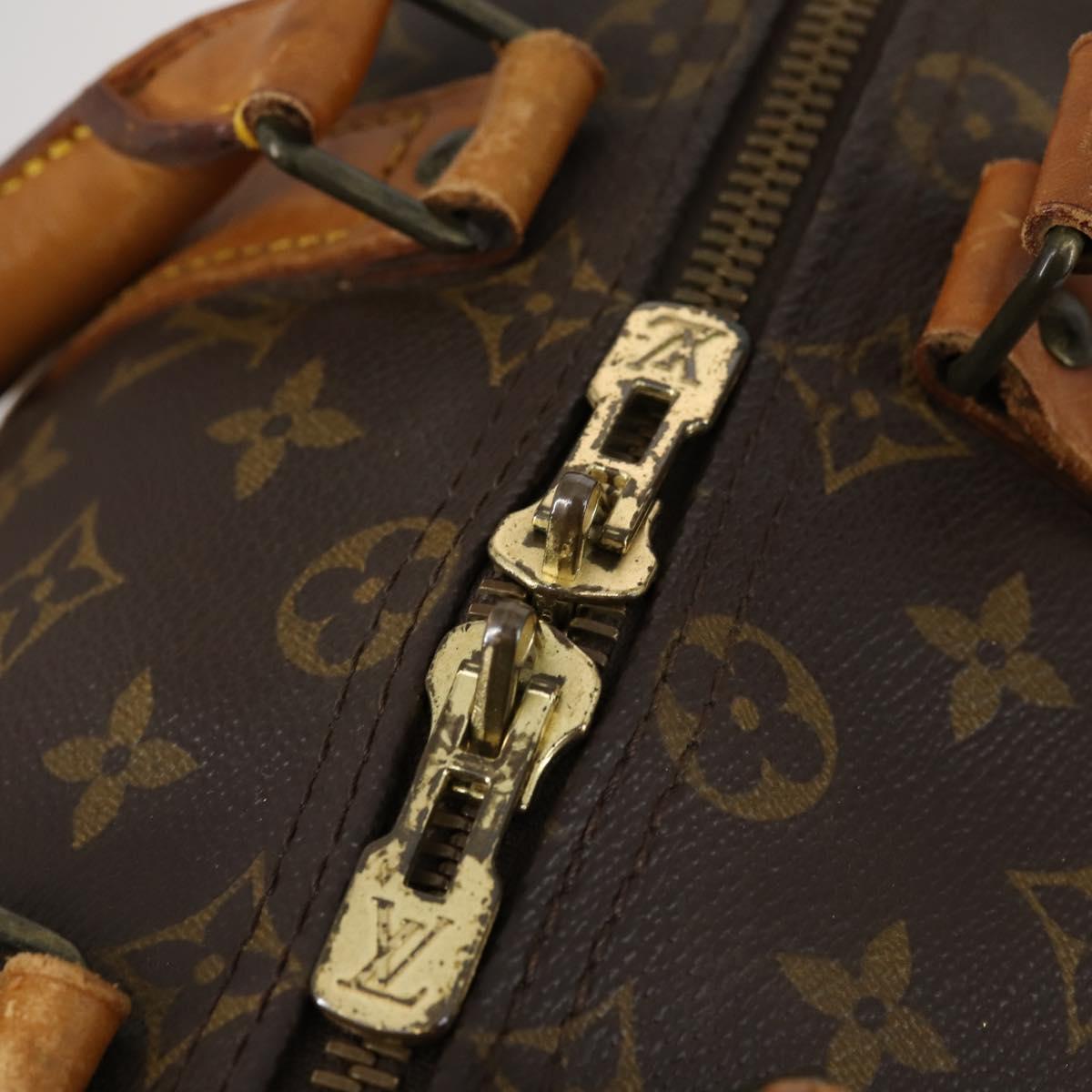LOUIS VUITTON Monogram Keepall Bandouliere 45 Boston Bag M41418 LV Auth 154816