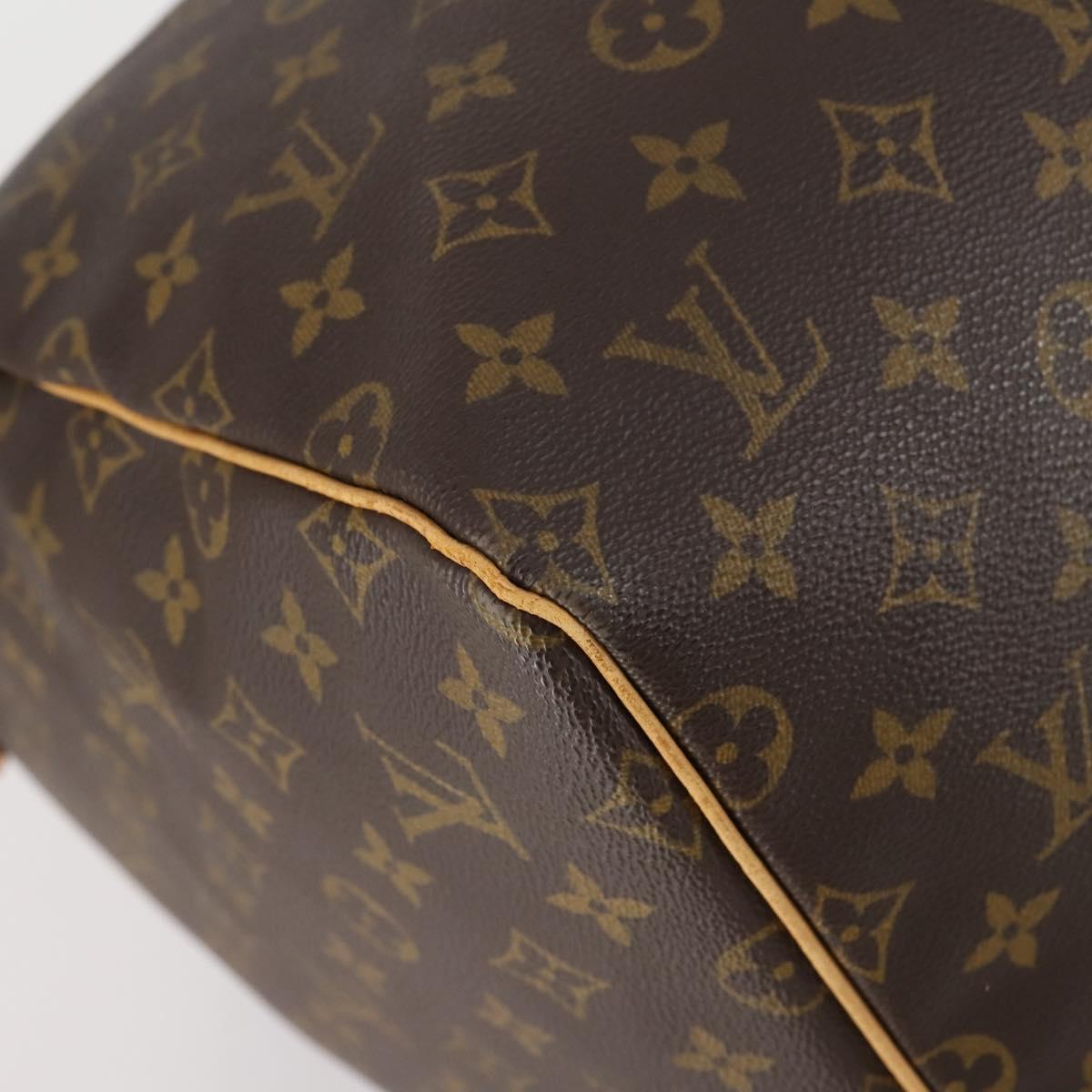 LOUIS VUITTON Monogram Keepall 55 Boston Bag M41424 LV Auth 154817