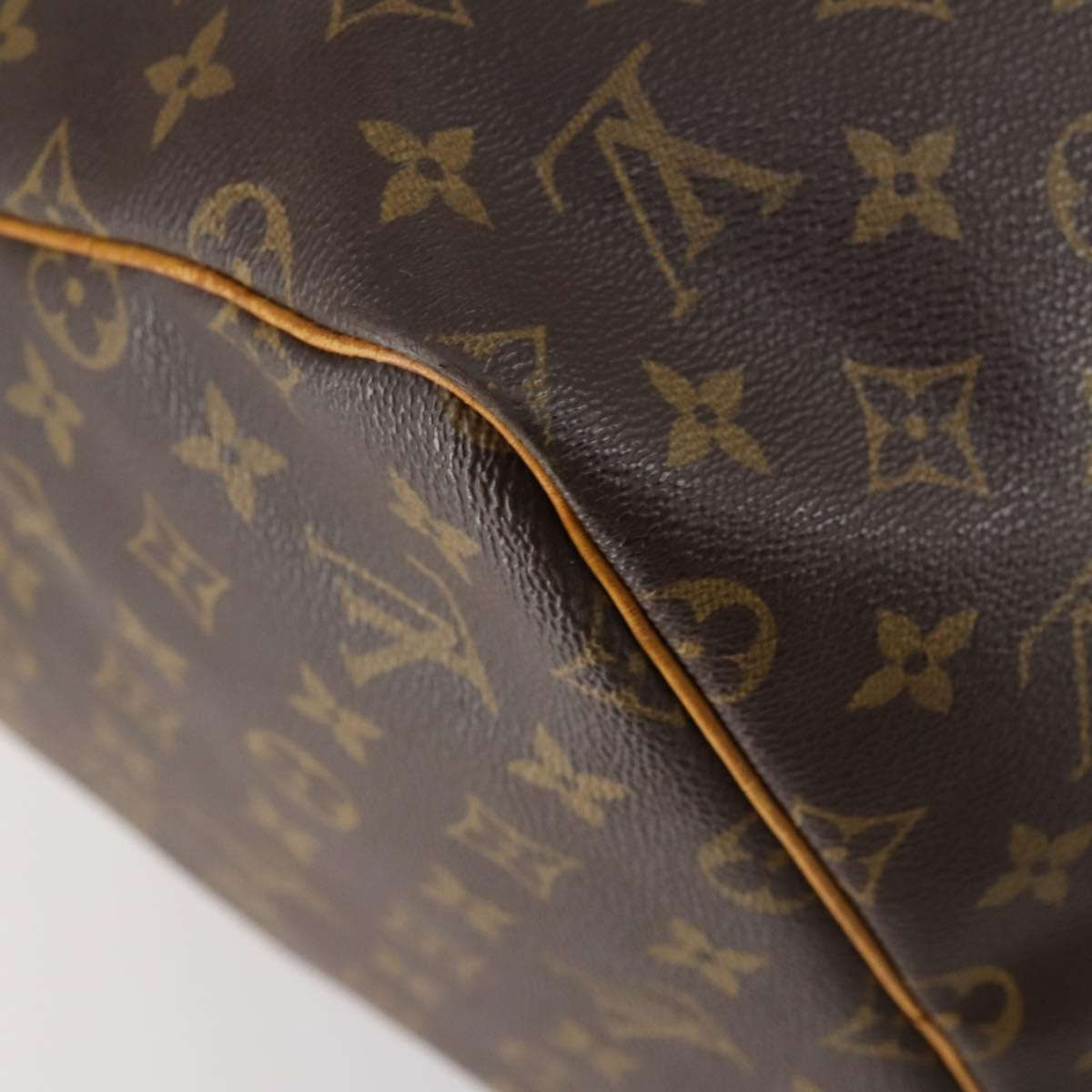 LOUIS VUITTON Monogram Keepall 55 Boston Bag M41424 LV Auth 154818