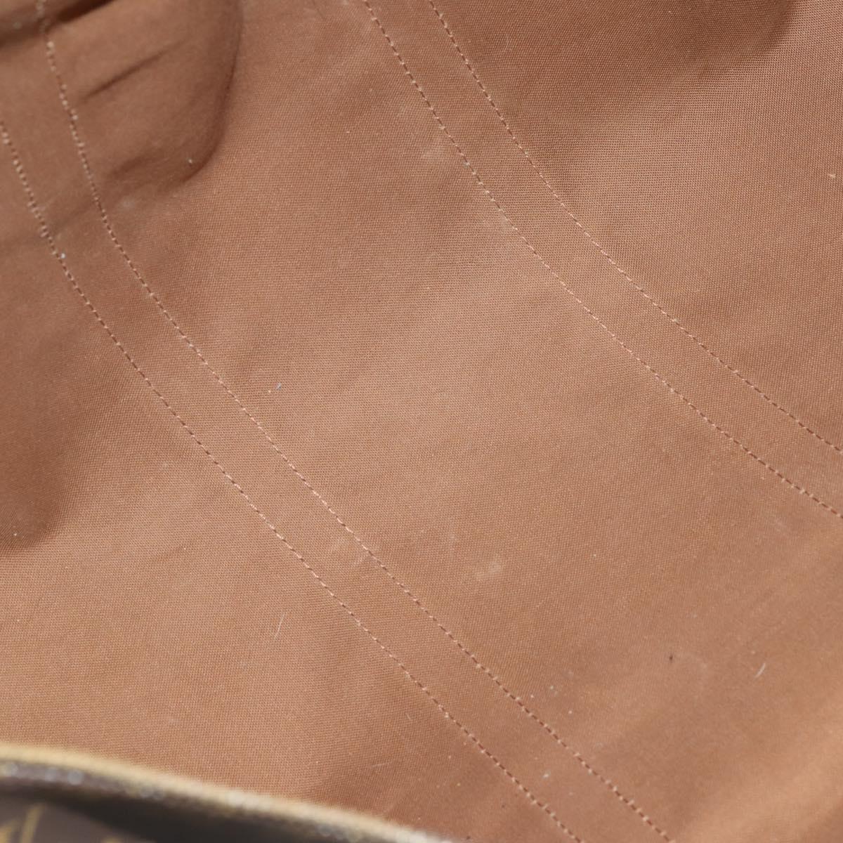 LOUIS VUITTON Monogram Keepall 55 Boston Bag M41424 LV Auth 154818