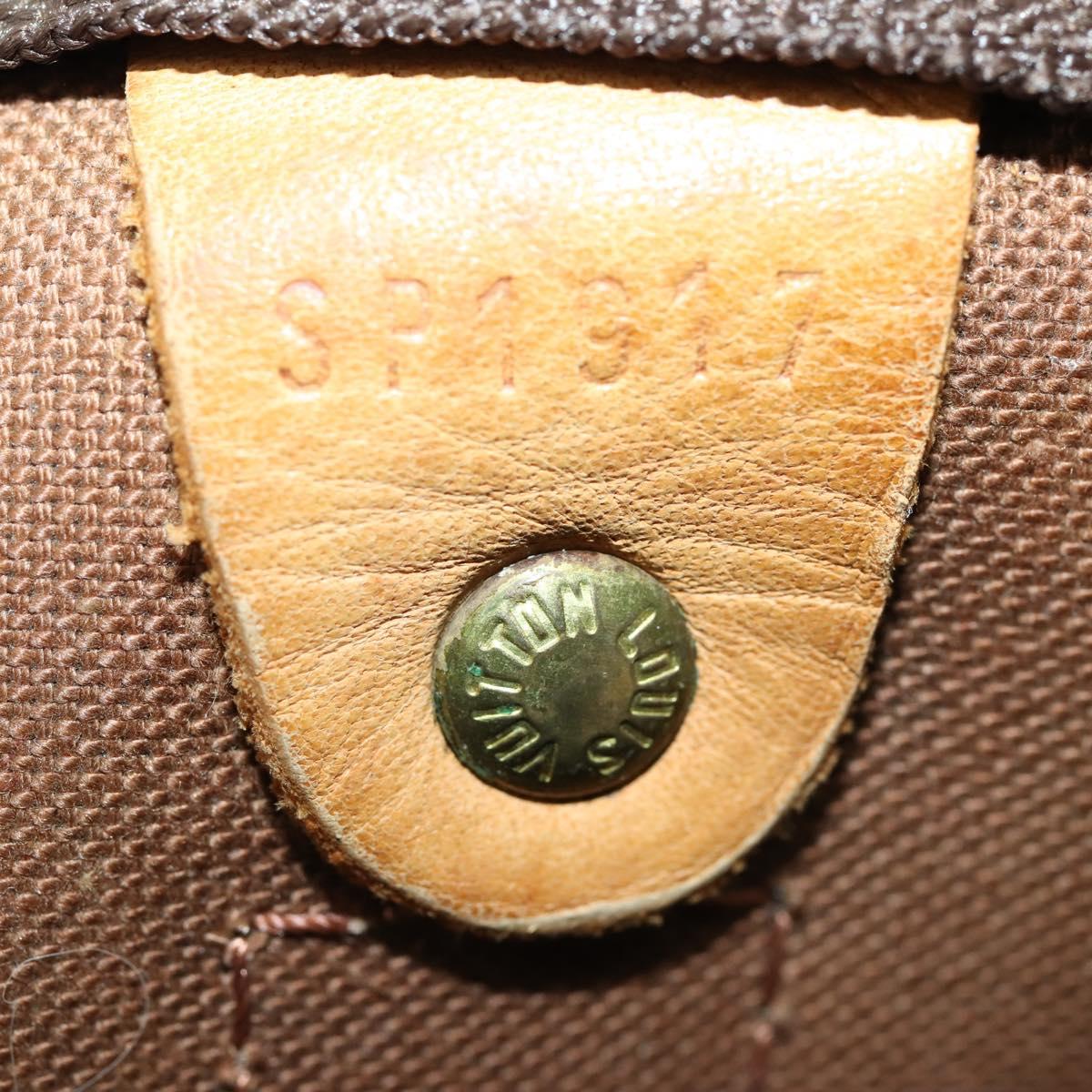 LOUIS VUITTON Monogram Keepall 55 Boston Bag M41424 LV Auth 154818