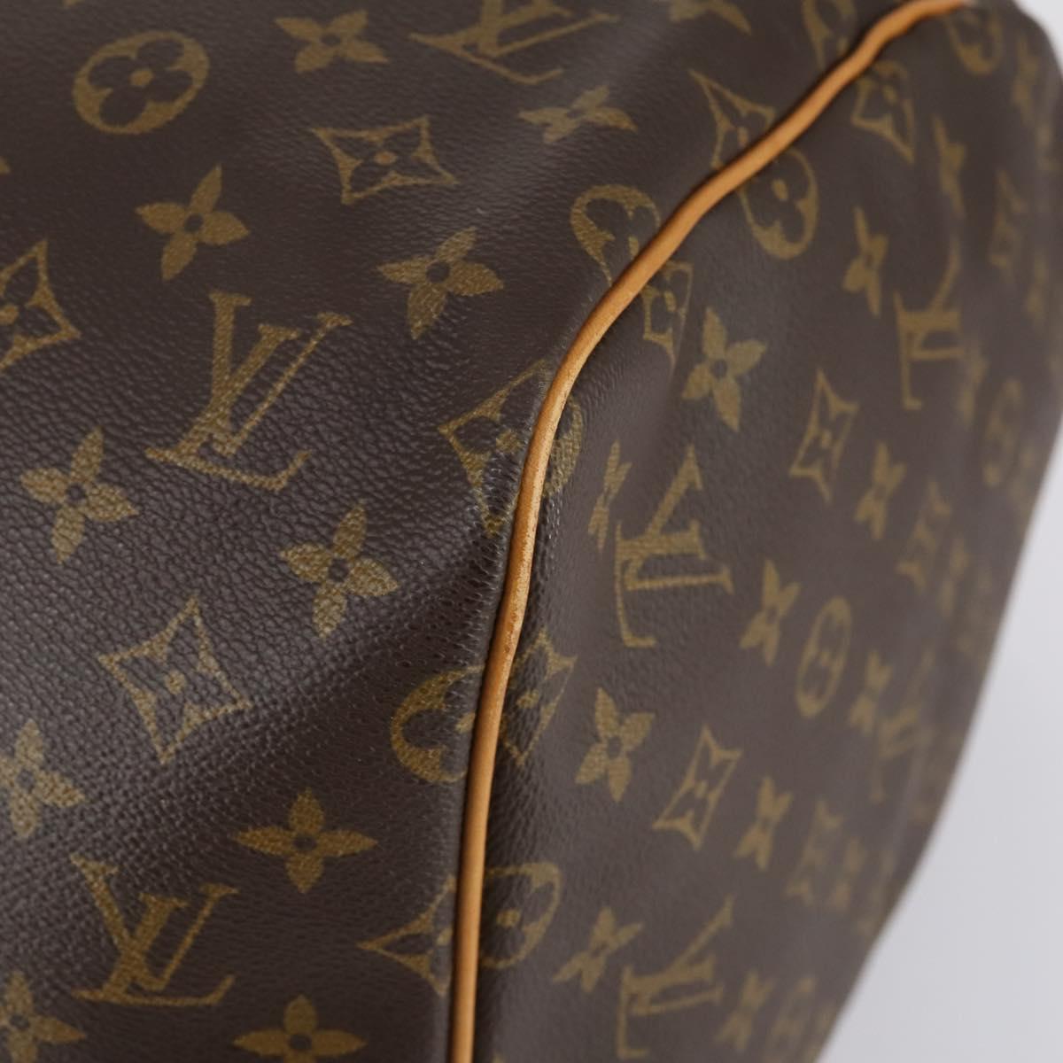 LOUIS VUITTON Monogram Keepall 55 Boston Bag M41424 LV Auth 154819