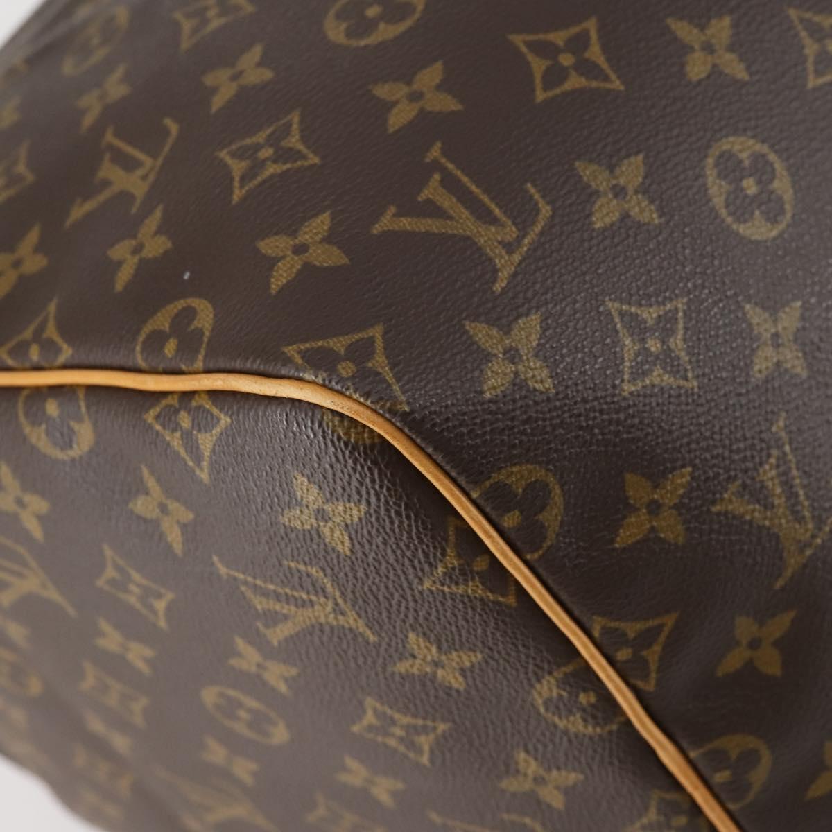 LOUIS VUITTON Monogram Keepall 55 Boston Bag M41424 LV Auth 154819