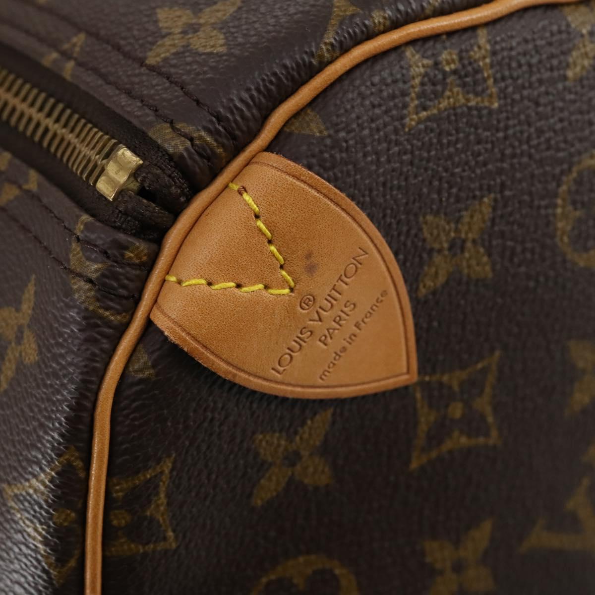 LOUIS VUITTON Monogram Keepall 55 Boston Bag M41424 LV Auth 154819