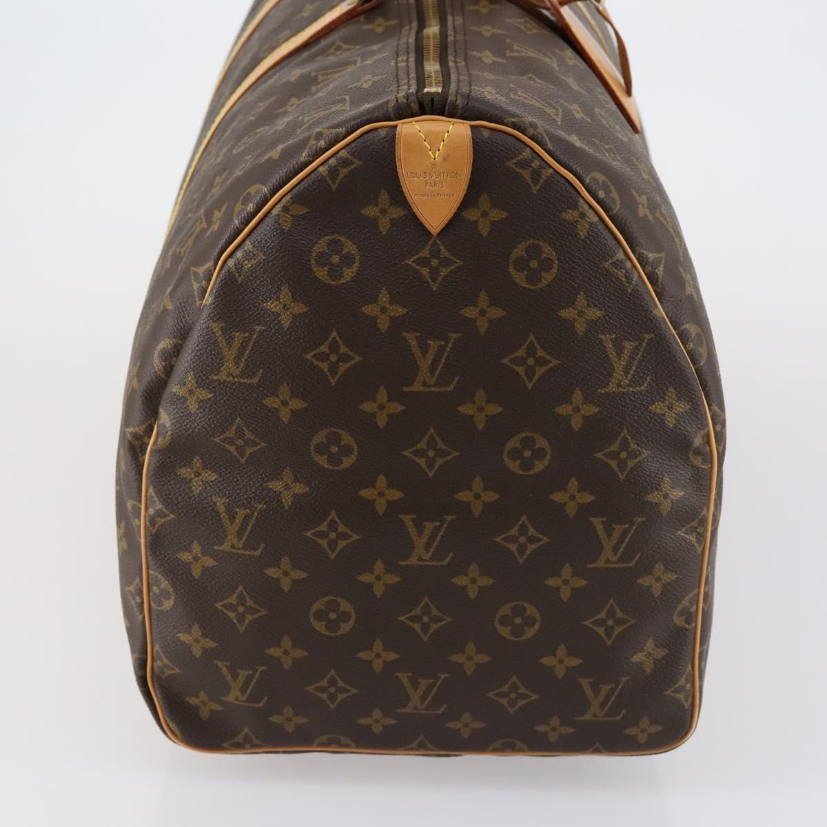 LOUIS VUITTON Monogram Keepall 55 Boston Bag M41424 LV Auth 154819