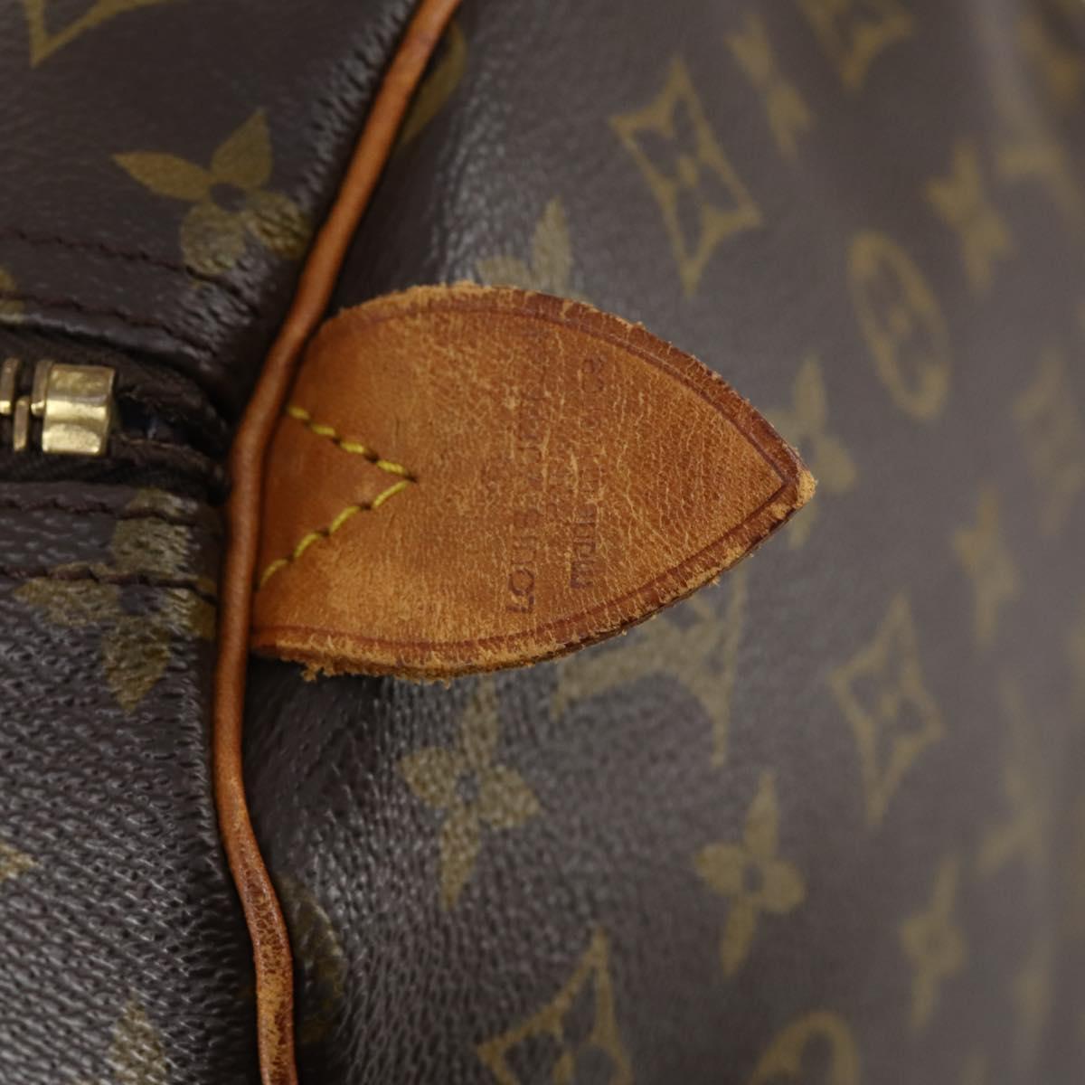 LOUIS VUITTON Monogram Keepall 60 Boston Bag M41422 LV Auth 154820