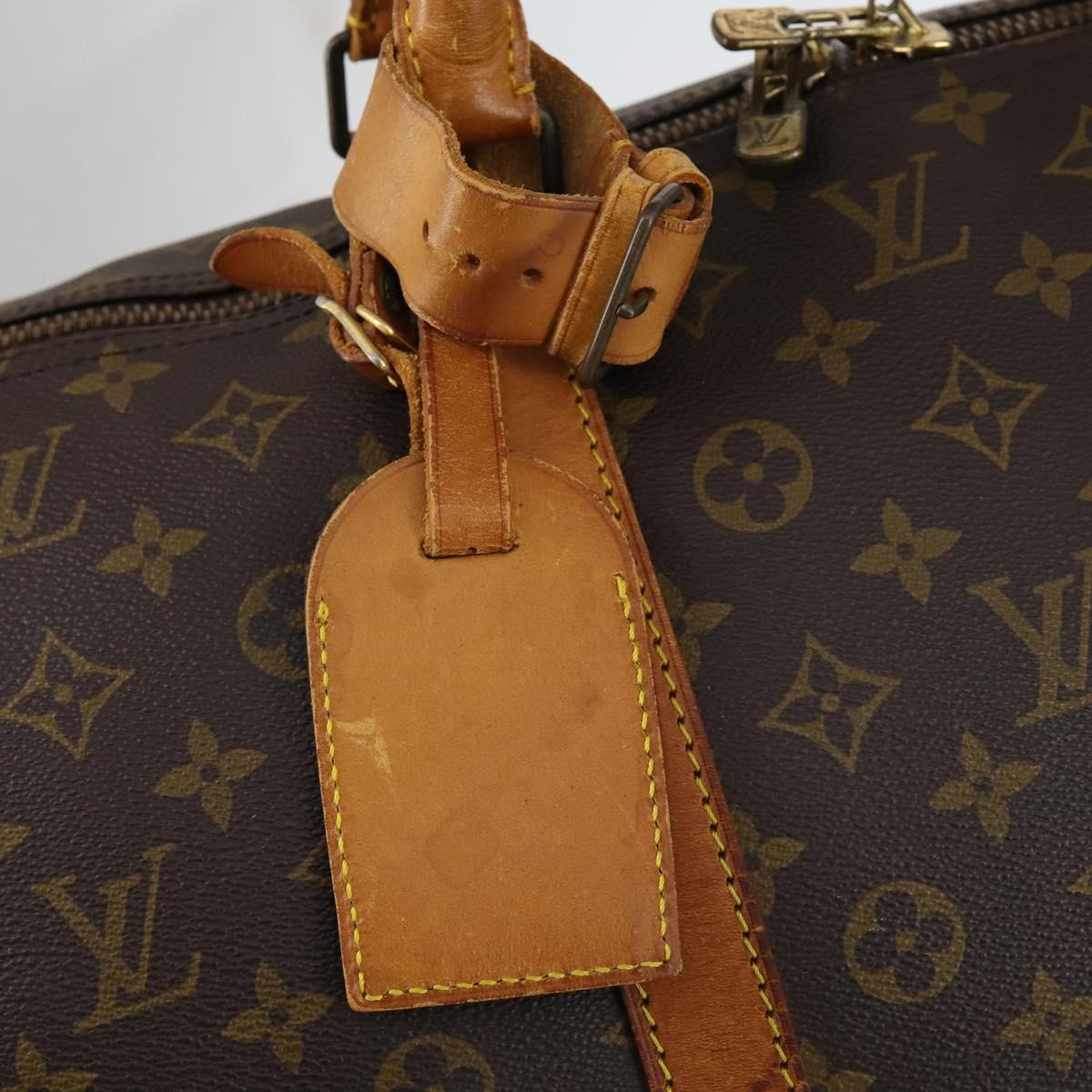 LOUIS VUITTON Monogram Keepall 60 Boston Bag M41422 LV Auth 154820