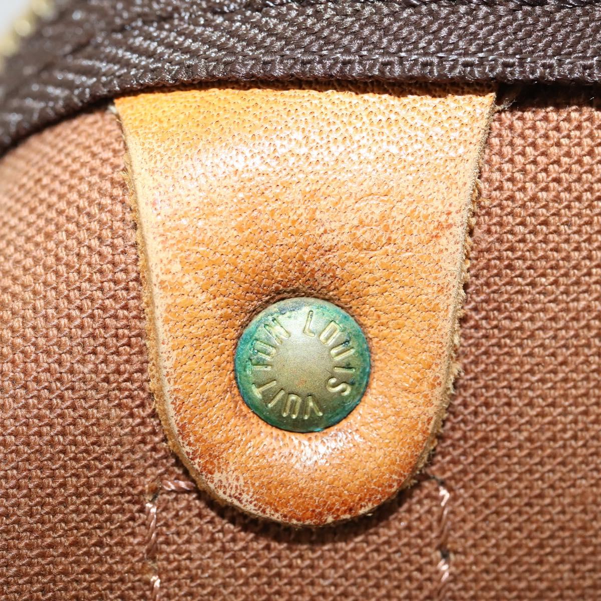 LOUIS VUITTON Monogram Keepall 60 Boston Bag M41422 LV Auth 154820