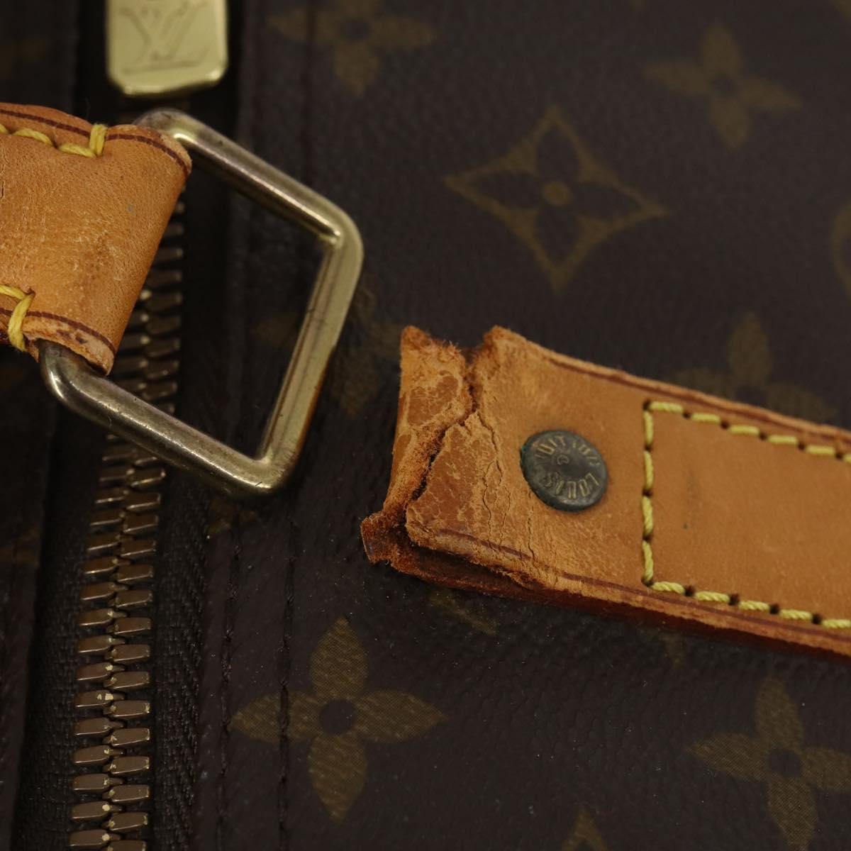 LOUIS VUITTON Monogram Keepall 60 Boston Bag M41422 LV Auth 154821