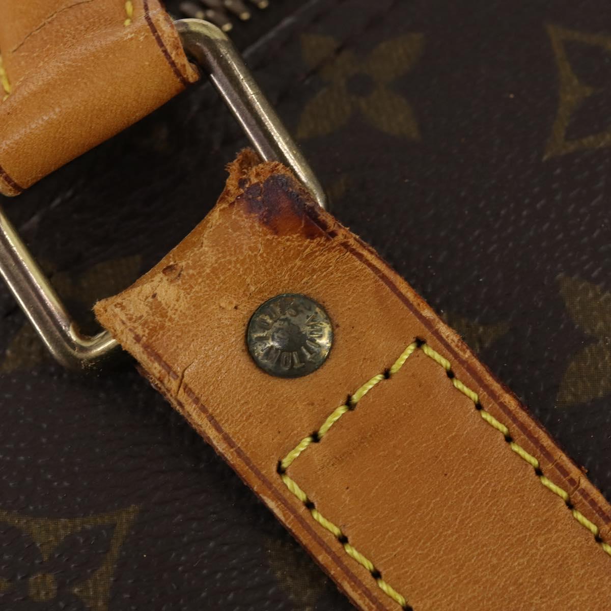 LOUIS VUITTON Monogram Keepall 60 Boston Bag M41422 LV Auth 154821