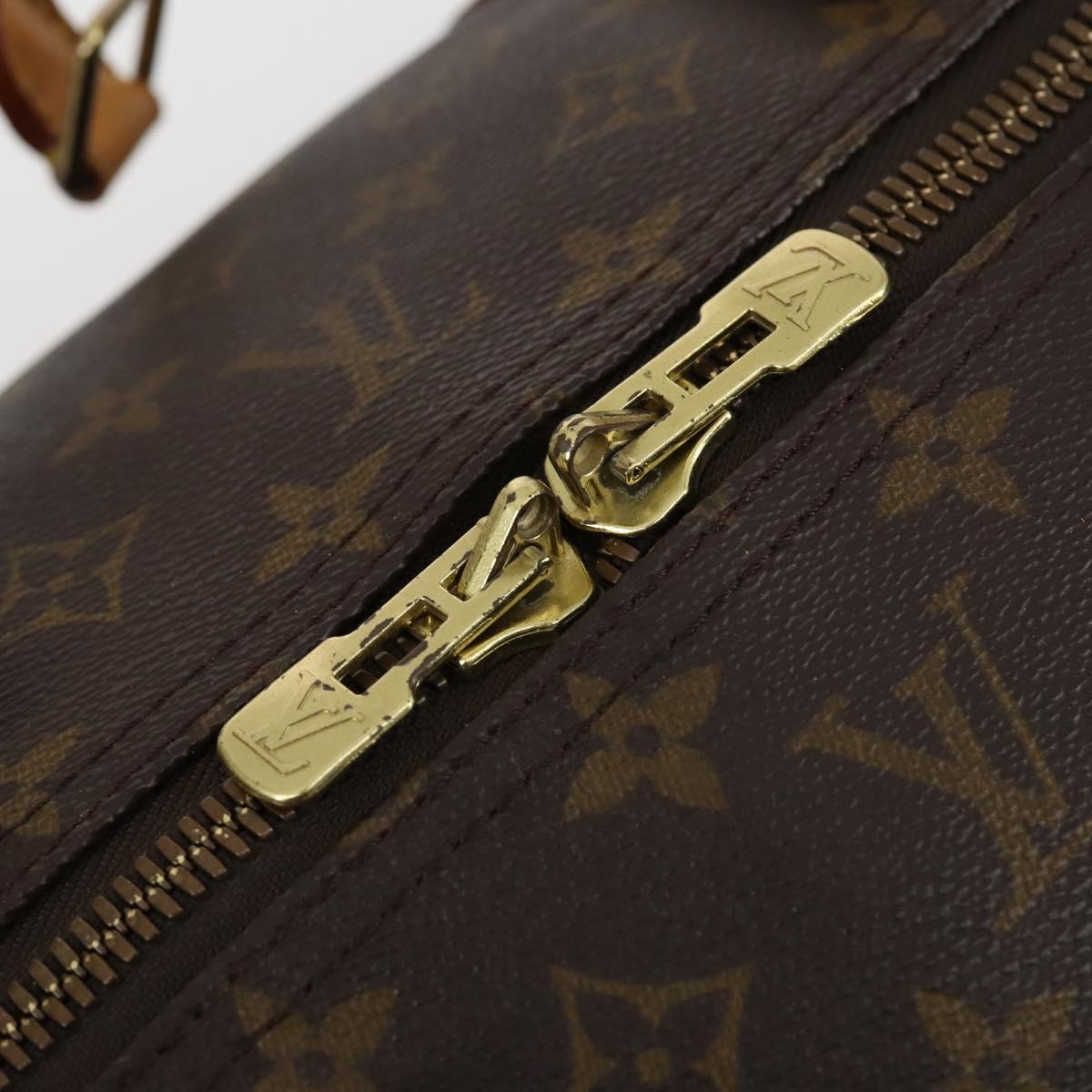 LOUIS VUITTON Monogram Keepall 60 Boston Bag M41422 LV Auth 154821