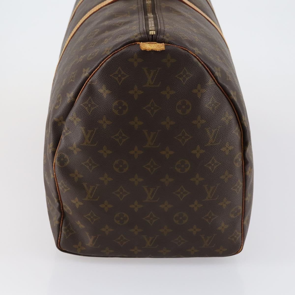 LOUIS VUITTON Monogram Keepall 60 Boston Bag M41422 LV Auth 154821