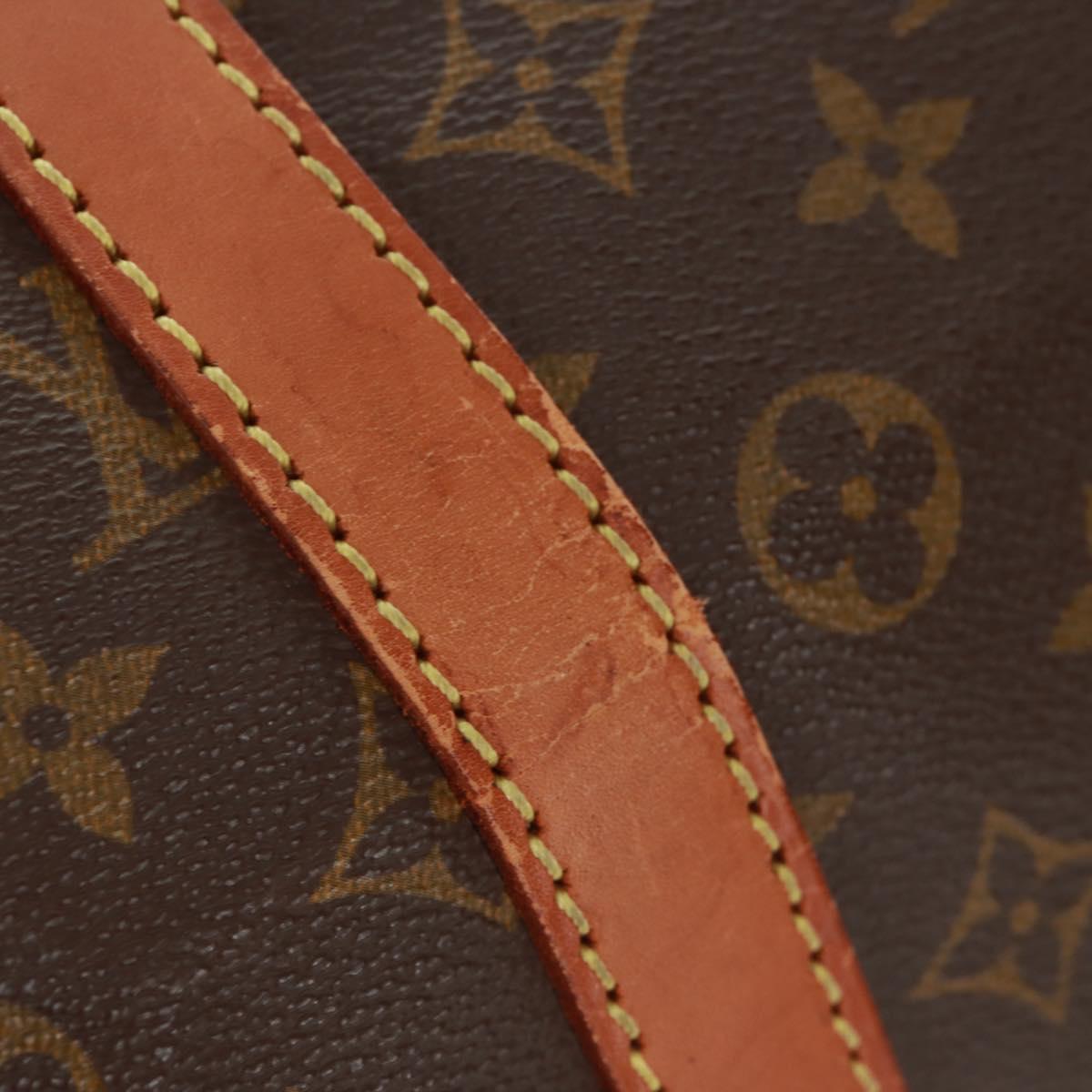 LOUIS VUITTON Monogram Sac Souple 35 Boston Bag M41626 LV Auth 154822