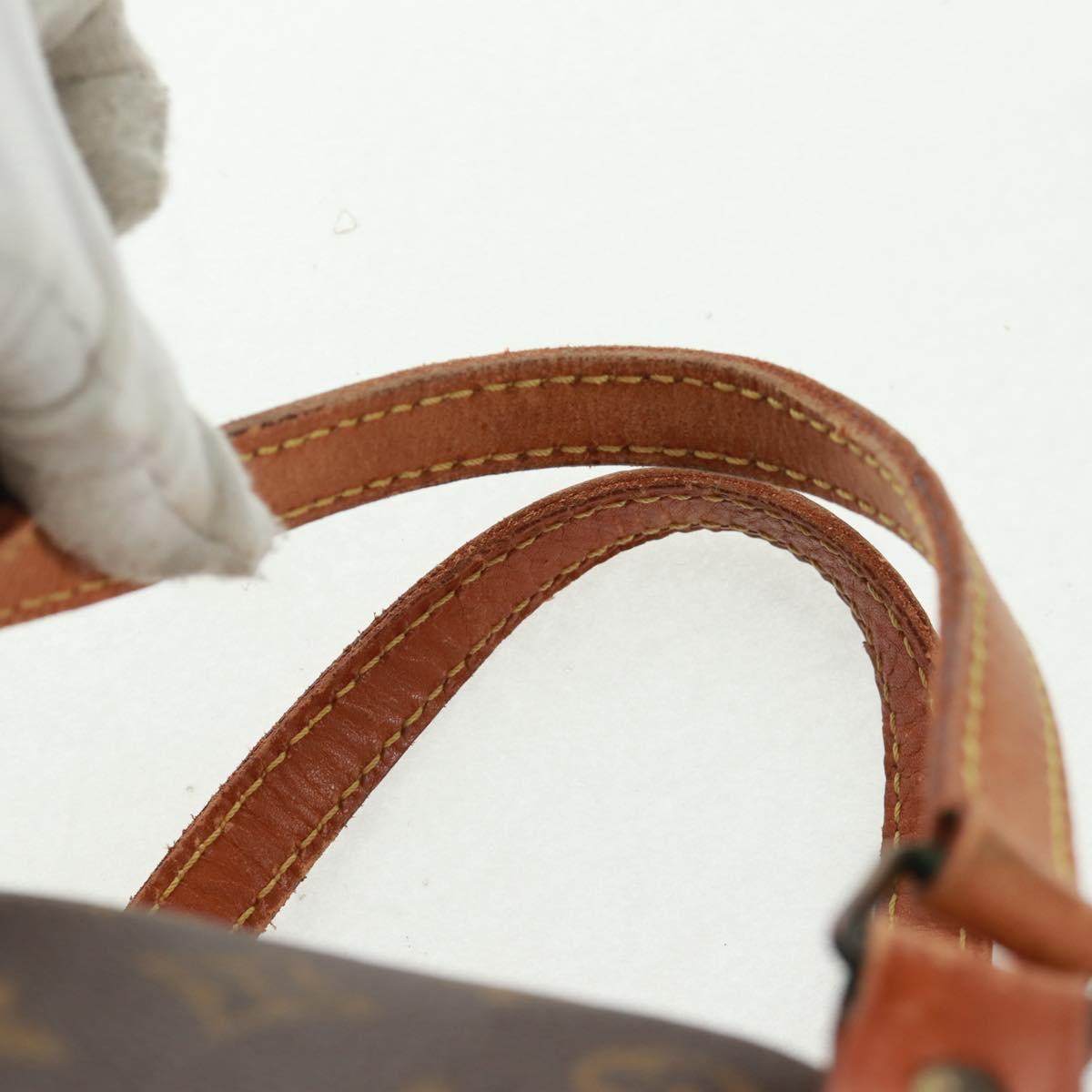 LOUIS VUITTON Monogram Sac Souple 35 Boston Bag M41626 LV Auth 154822