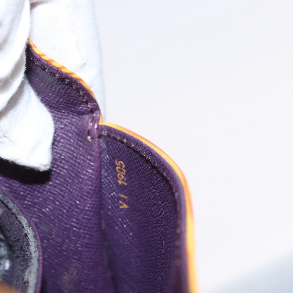 LOUIS VUITTON Epi Saint Cloud PM Shoulder Bag Yellow M52219 LV Auth 154823