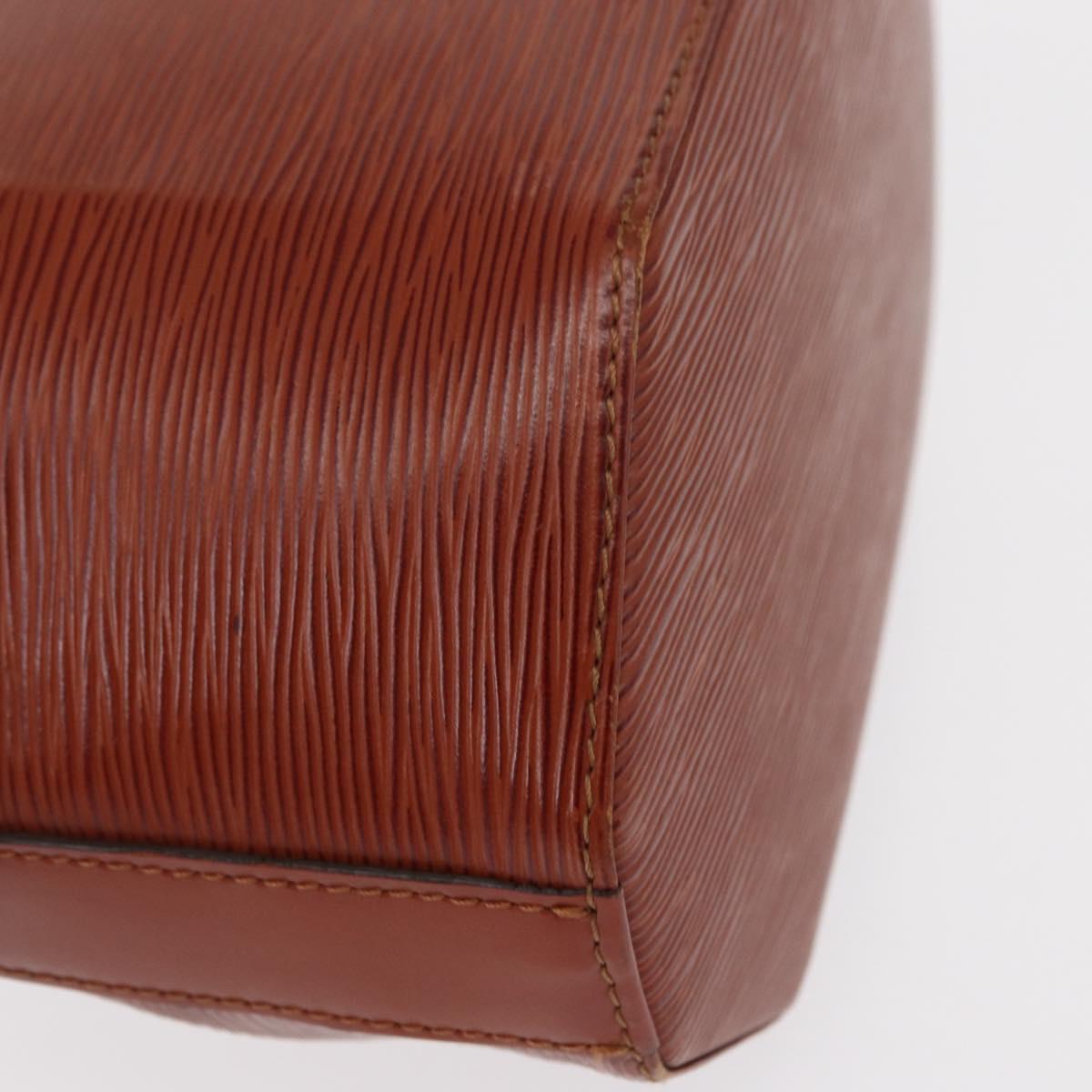 LOUIS VUITTON Epi Sac de Paul PM Shoulder Bag Brown M80203 LV Auth 154830